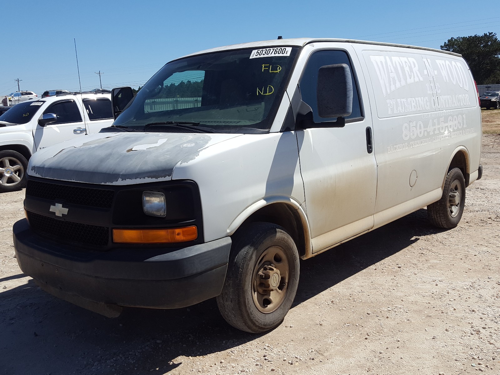 Photo 2 from auction – 2008 CHEVROLET EXPRESS G2 with VIN 1GBGG25CX81167131