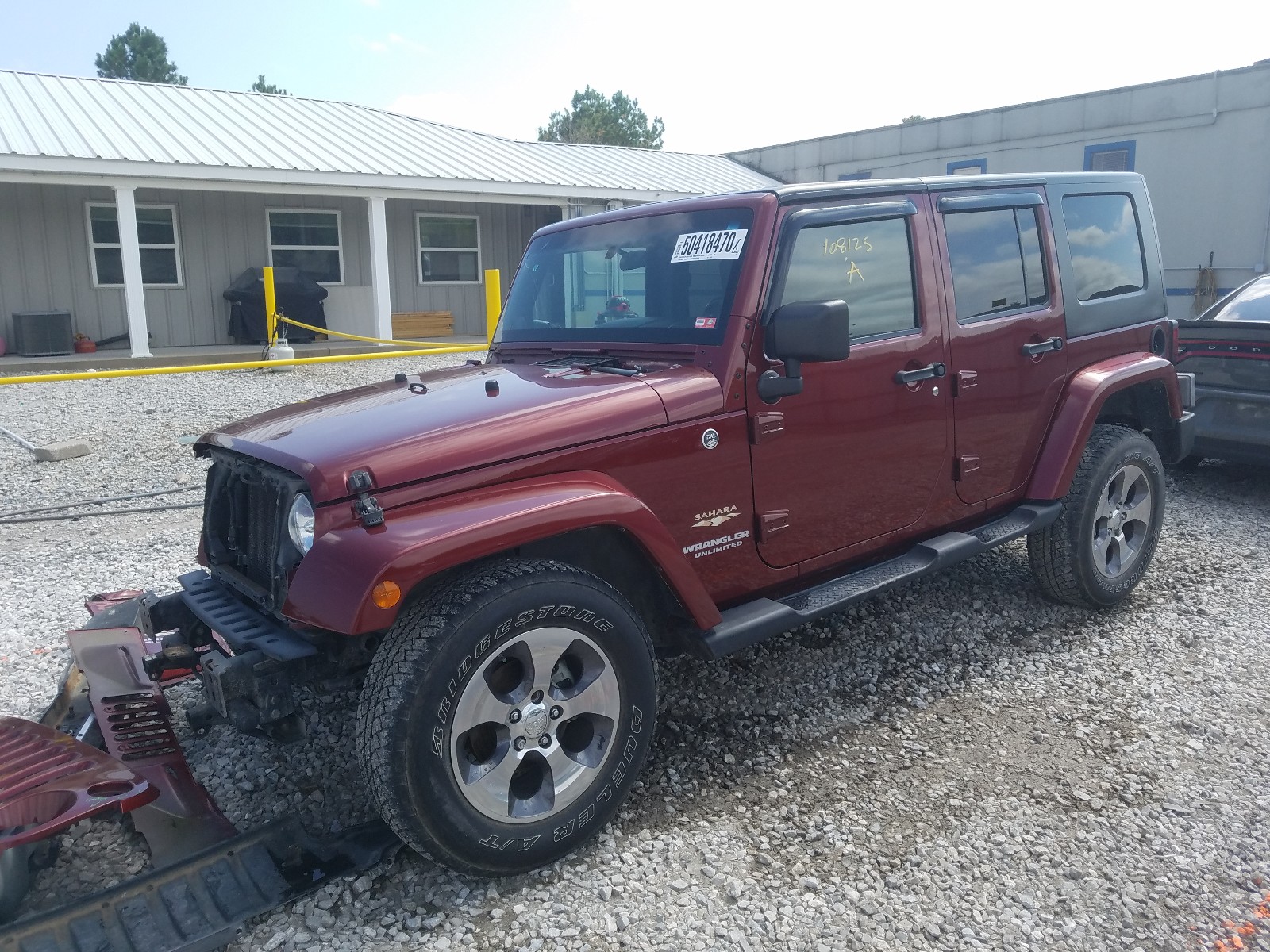 Photo 2 from auction – 2008 JEEP WRANGLER U with VIN 1J4GA59148L572892