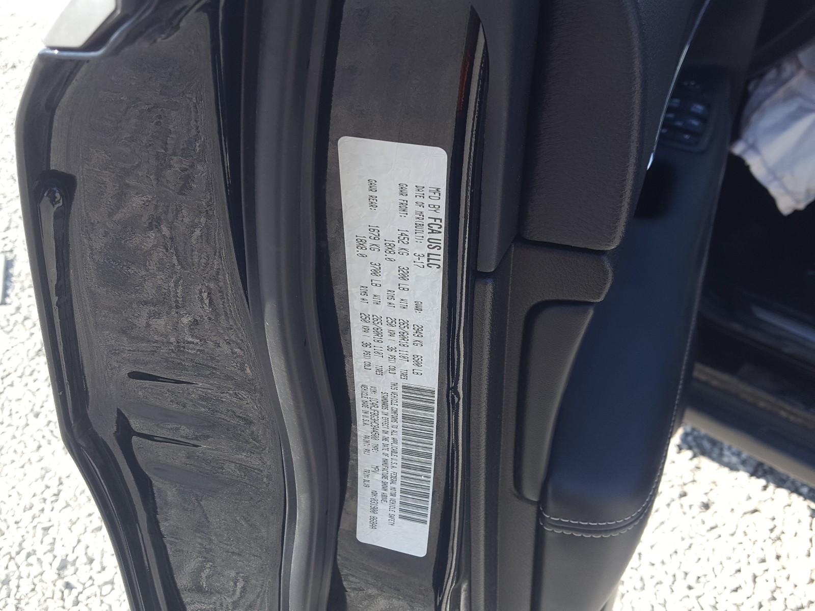 Photo 10 from auction – 2017 JEEP GRAND CHER with VIN 1C4RJFBG3HC844500
