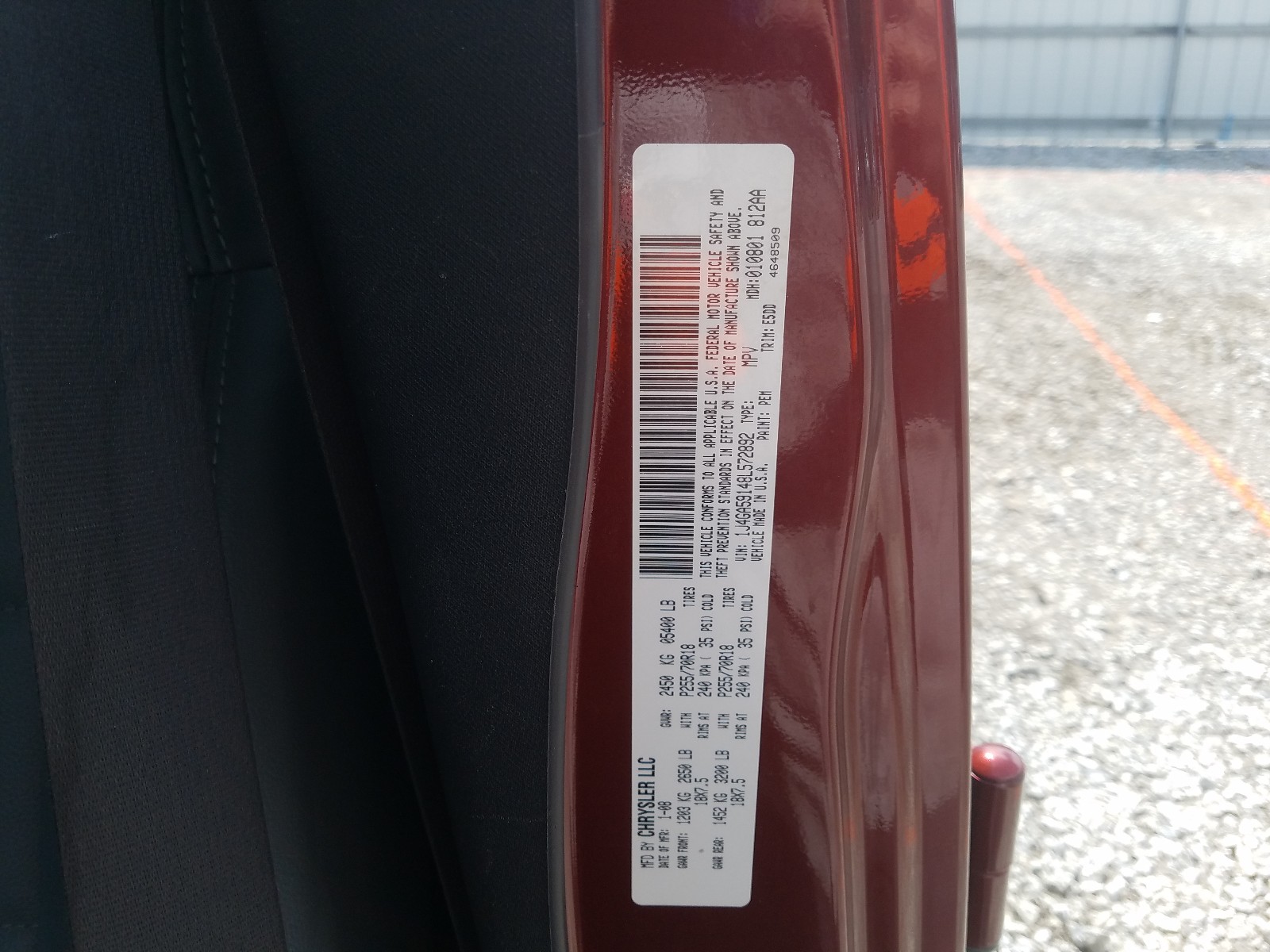 Photo 10 from auction – 2008 JEEP WRANGLER U with VIN 1J4GA59148L572892