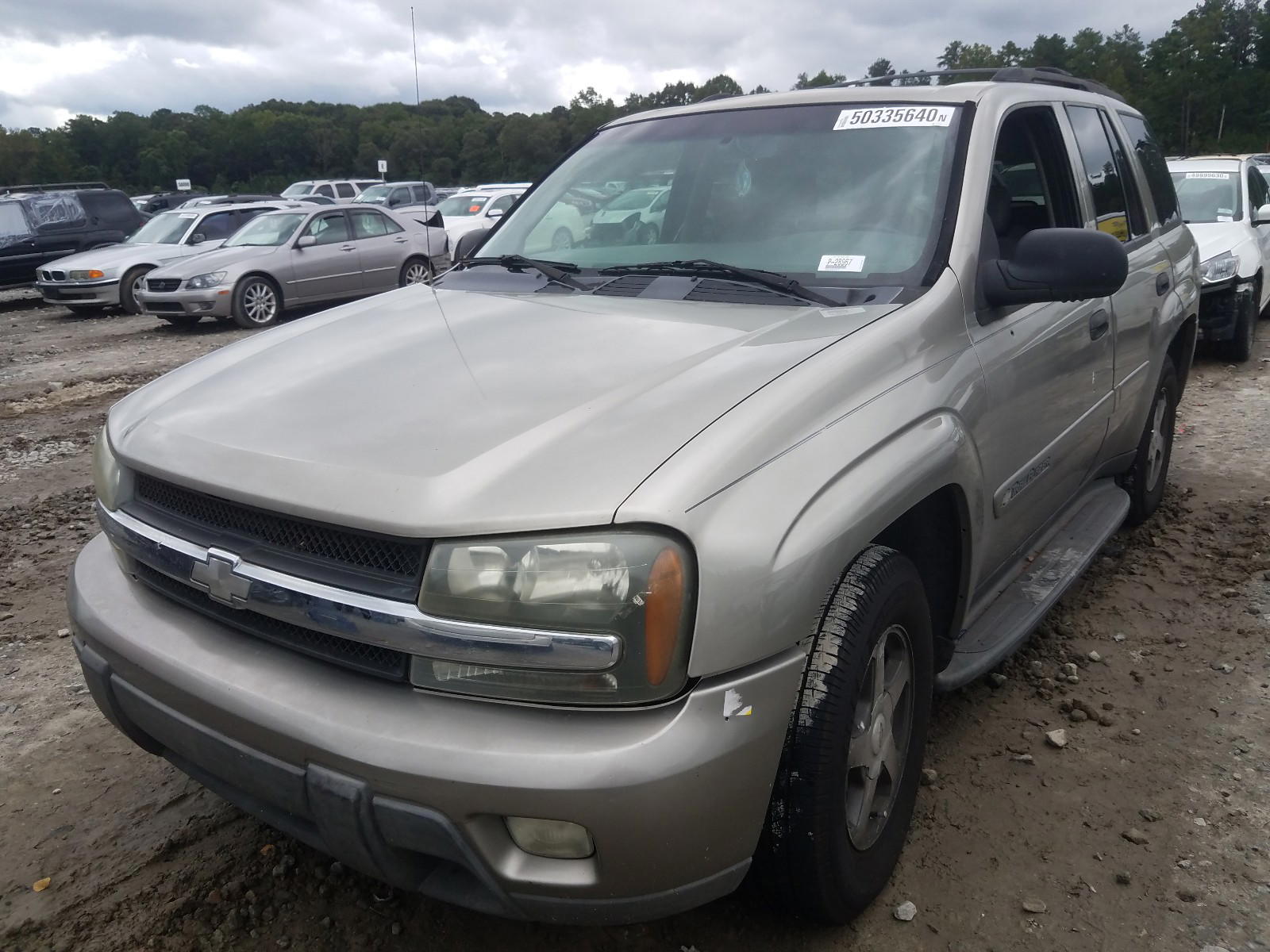 Photo 2 from auction – 2003 CHEVROLET TRAILBLAZE with VIN 1GNDS13S032172172