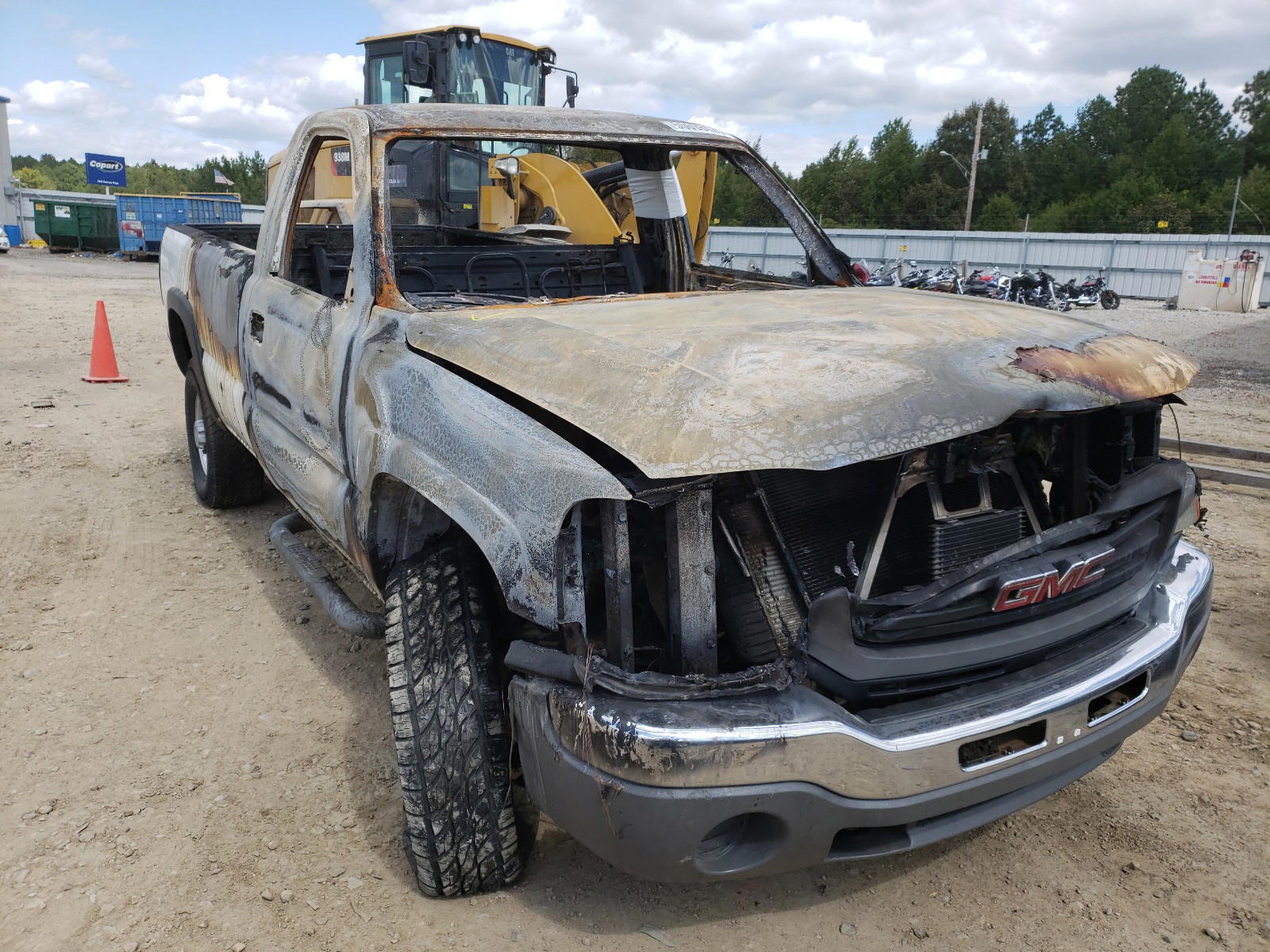 GMC SIERRA C25 2007 with VIN 1GTHC24U57E149925 - Photo from auction