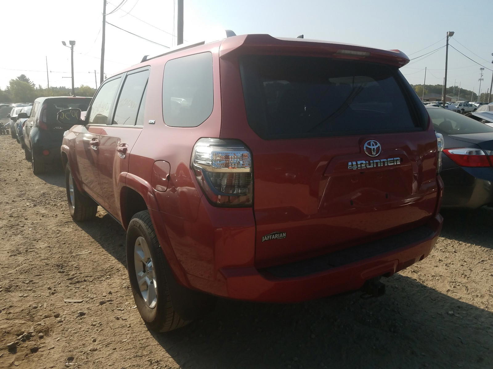 Photo 3 from auction – 2016 TOYOTA 4RUNNER SR with VIN JTEBU5JR2G5303104