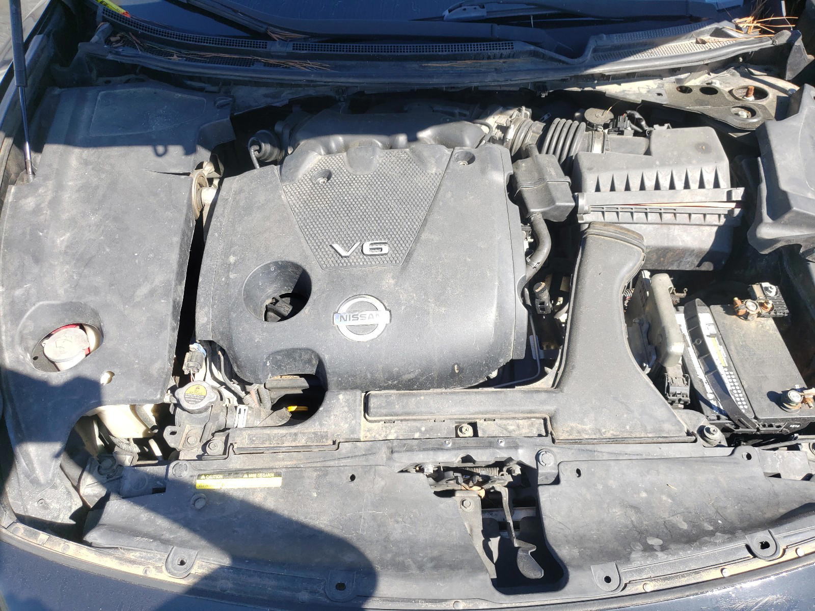 Photo 7 from auction – 2012 NISSAN MAXIMA S with VIN 1N4AA5AP6CC823907