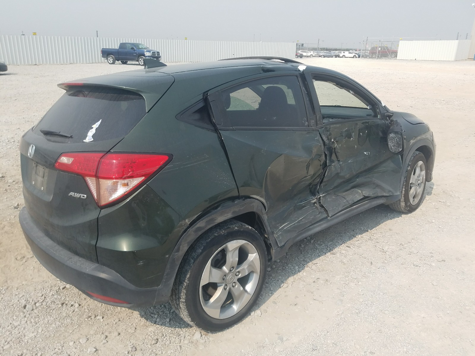 Photo 4 from auction – 2016 HONDA HR-V EX with VIN 3CZRU6H54GM751635