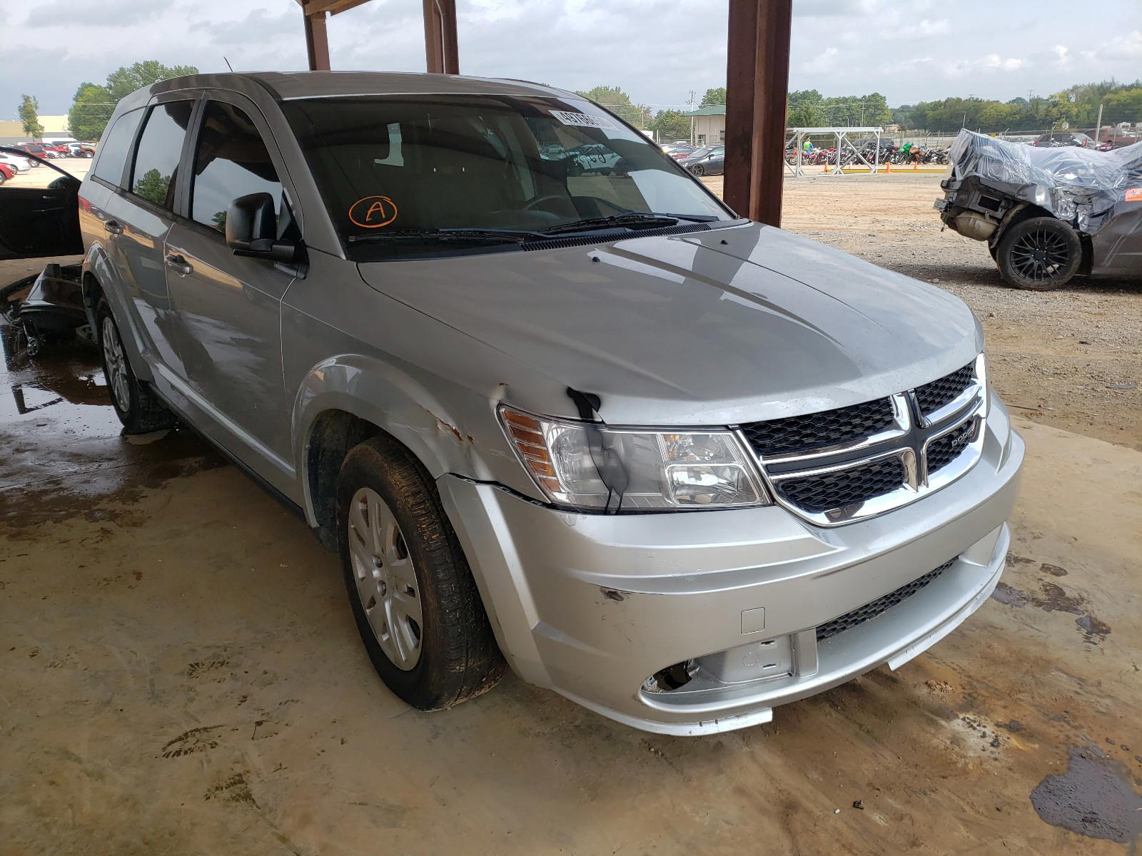 DODGE JOURNEY SE 2014 with VIN 3C4PDCAB9ET262985 - Photo from auction