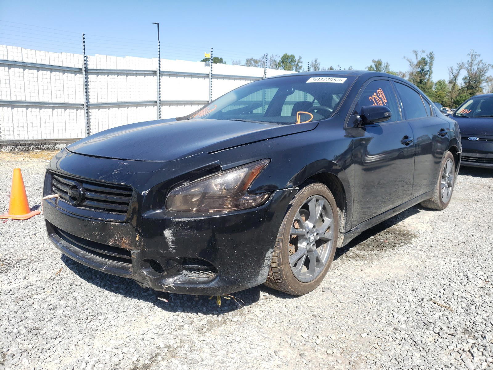 Photo 2 from auction – 2012 NISSAN MAXIMA S with VIN 1N4AA5AP6CC823907