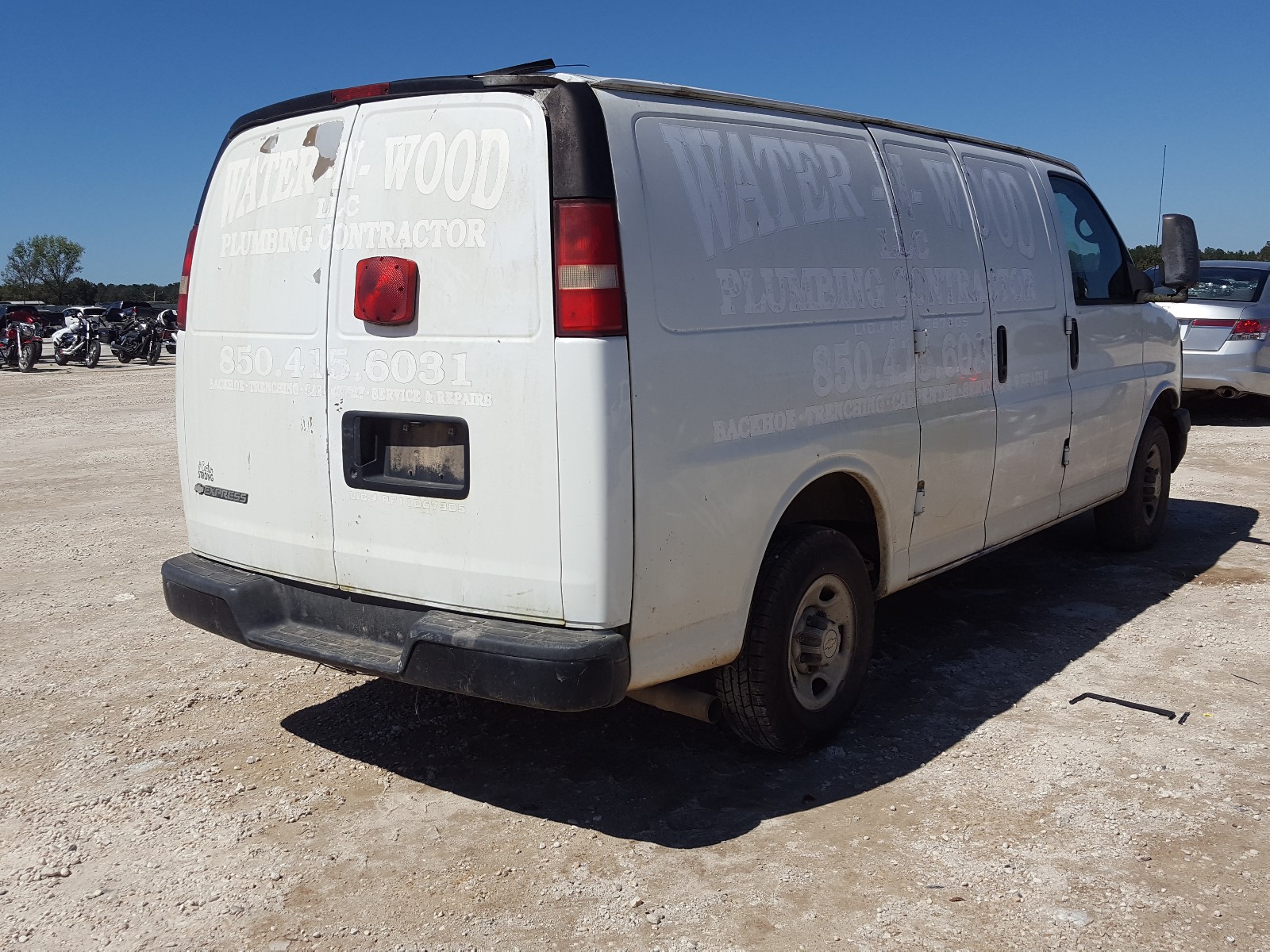 Photo 4 from auction – 2008 CHEVROLET EXPRESS G2 with VIN 1GBGG25CX81167131