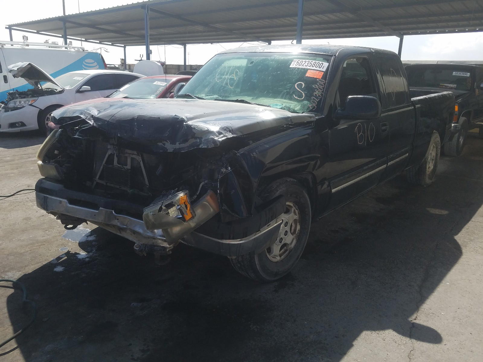 Photo 2 from auction – 2004 CHEVROLET SILVERADO with VIN 2GCEC19T541179159