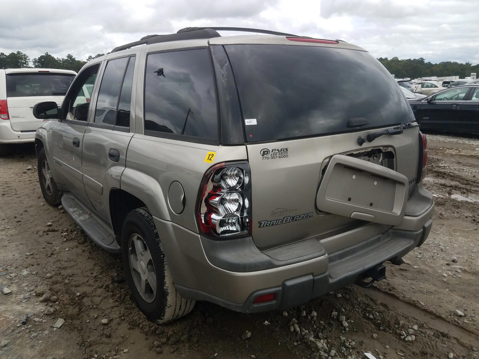 Photo 3 from auction – 2003 CHEVROLET TRAILBLAZE with VIN 1GNDS13S032172172