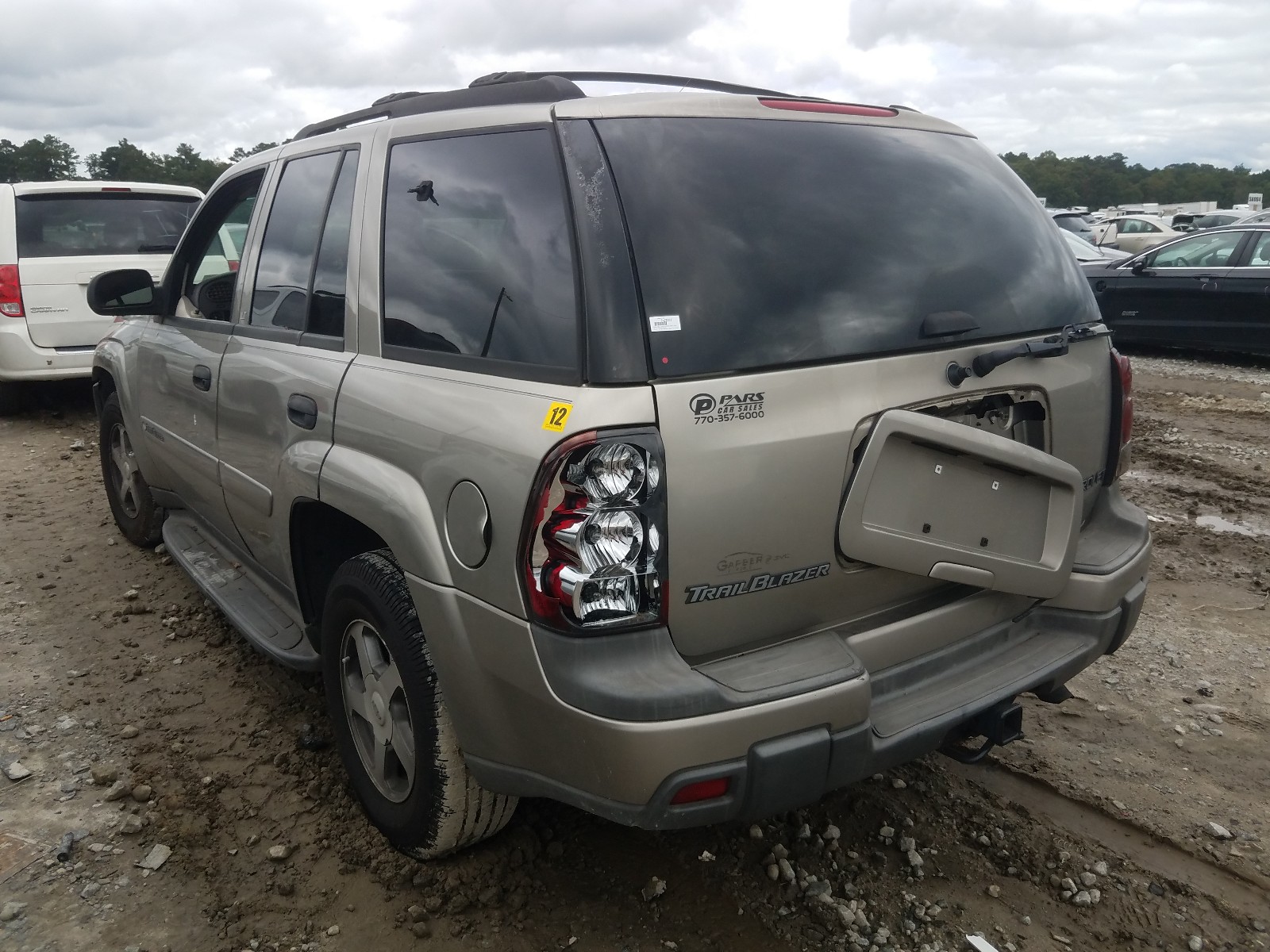 Фото 3 с аукциона – 2003 CHEVROLET TRAILBLAZE с VIN 1GNDS13S032172172
