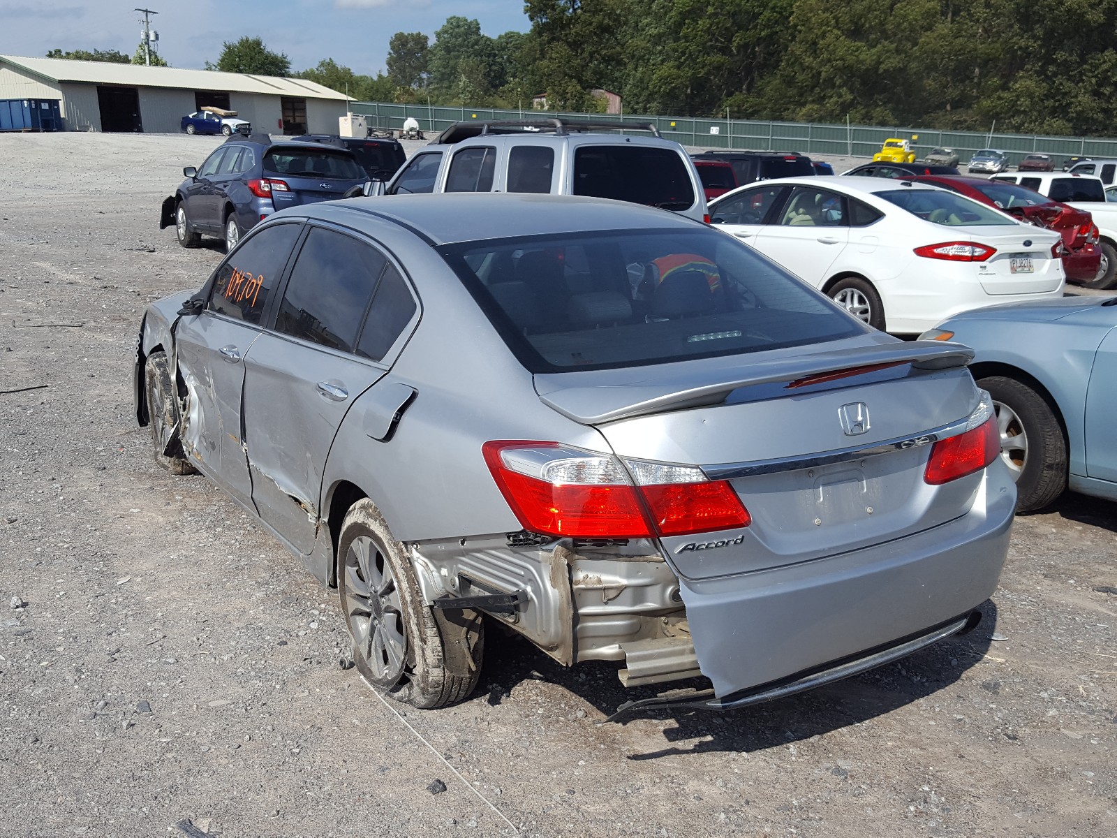 Photo 3 from auction – 2014 HONDA ACCORD LX with VIN 1HGCR2E33EA158238