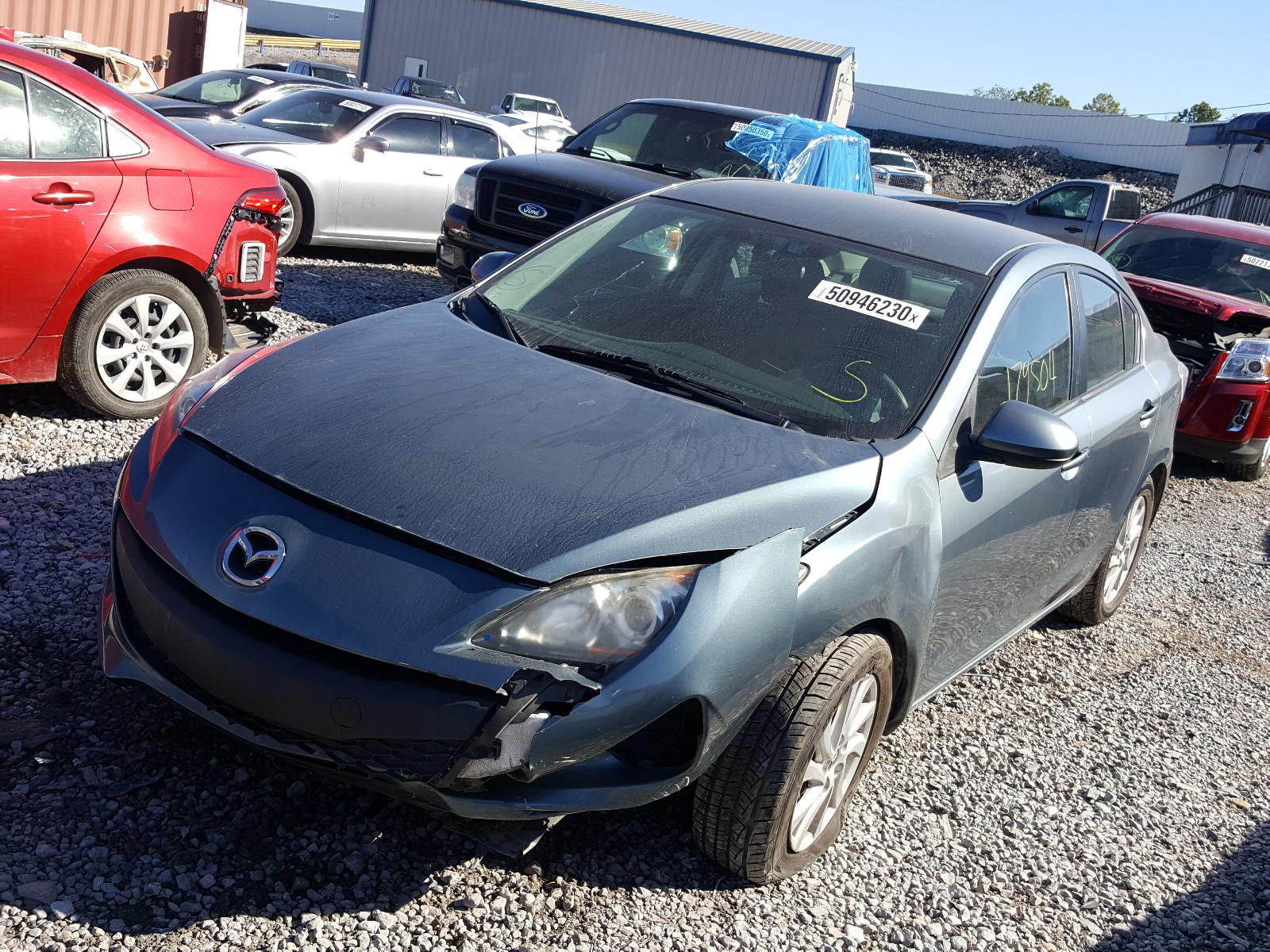Photo 2 from auction – 2012 MAZDA 3 with VIN JM1BL1VFXC1514018
