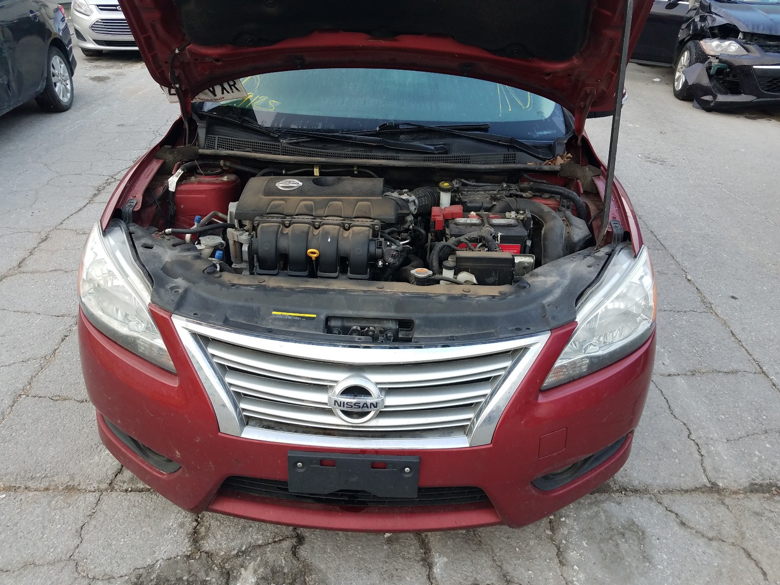 Photo 7 from auction – 2015 NISSAN SENTRA S with VIN 3N1AB7AP1FY311411