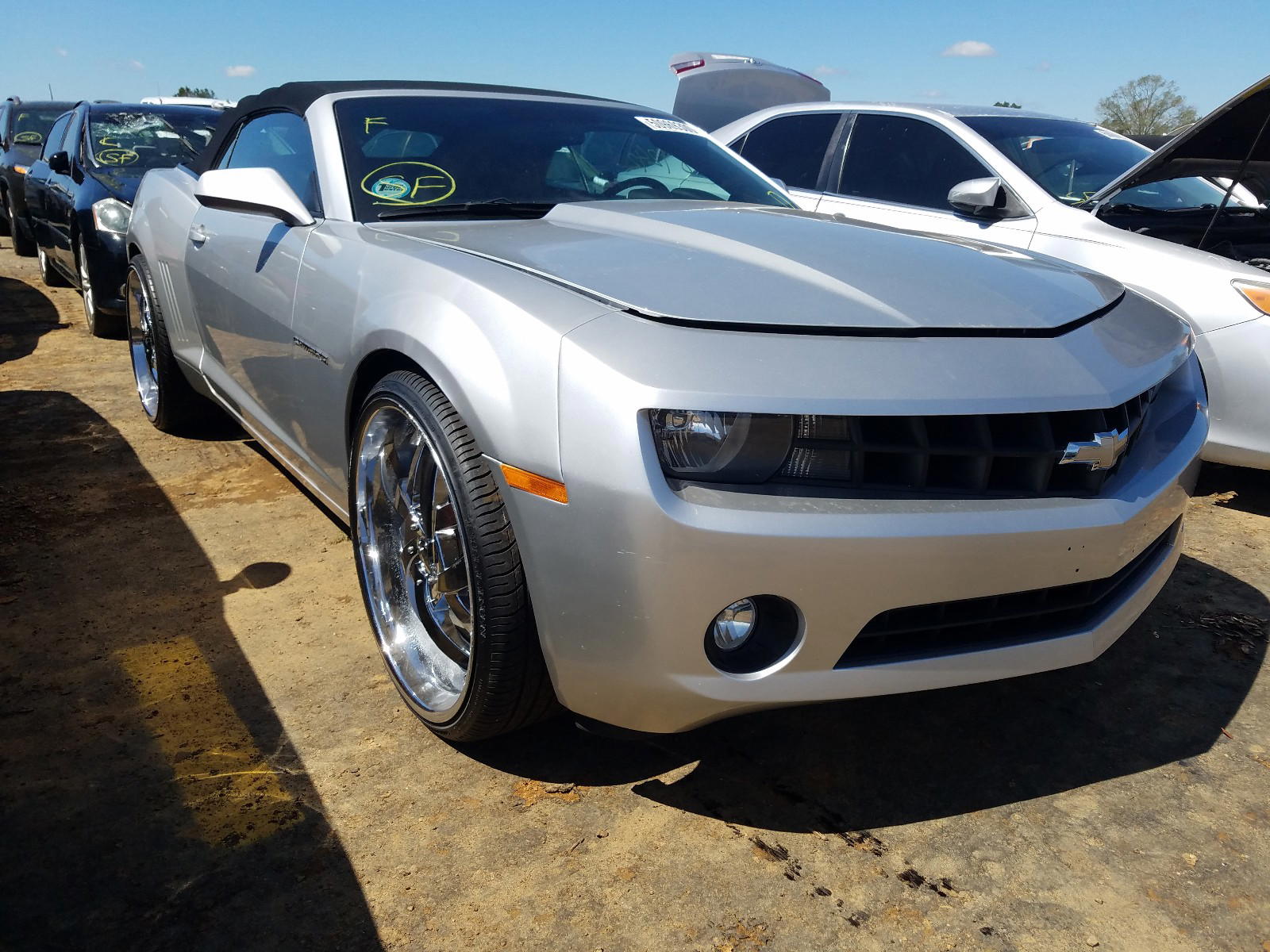 CHEVROLET CAMARO LT 2012 with VIN 2G1FB3D3XC9159797 - Photo from auction