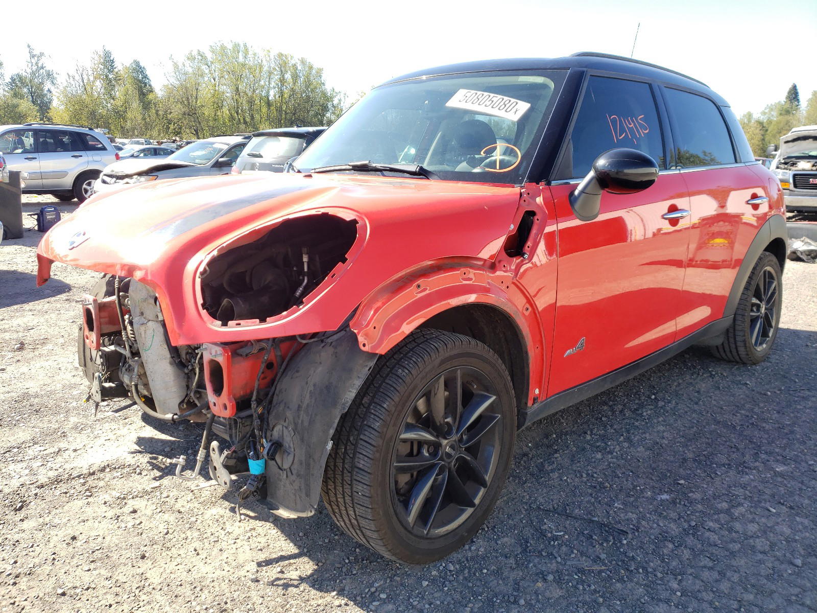 Photo 2 from auction – 2012 MINI COOPER S C with VIN WMWZC5C56CWL59287