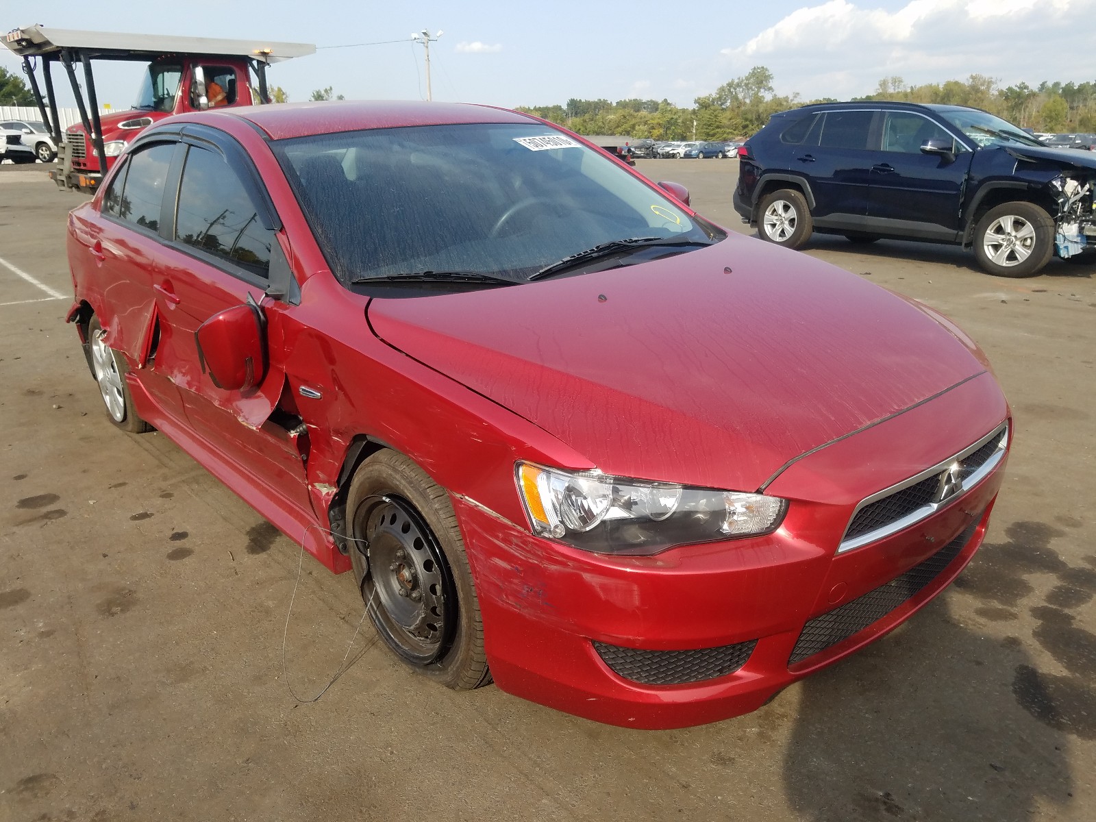 Photo 1 from auction – 2015 MITSUBISHI LANCER ES with VIN JA32U2FU5FU016102
