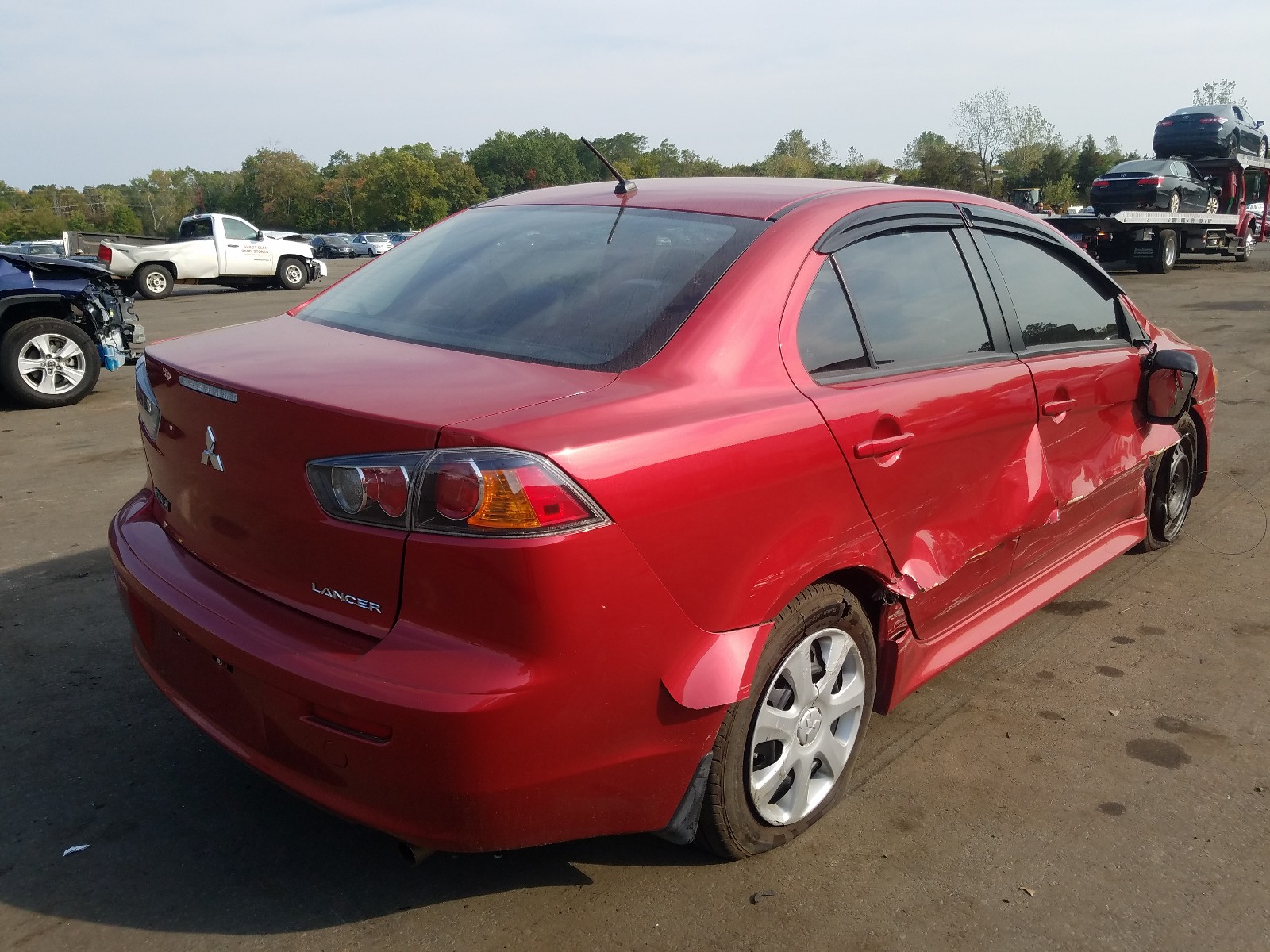 Photo 4 from auction – 2015 MITSUBISHI LANCER ES with VIN JA32U2FU5FU016102