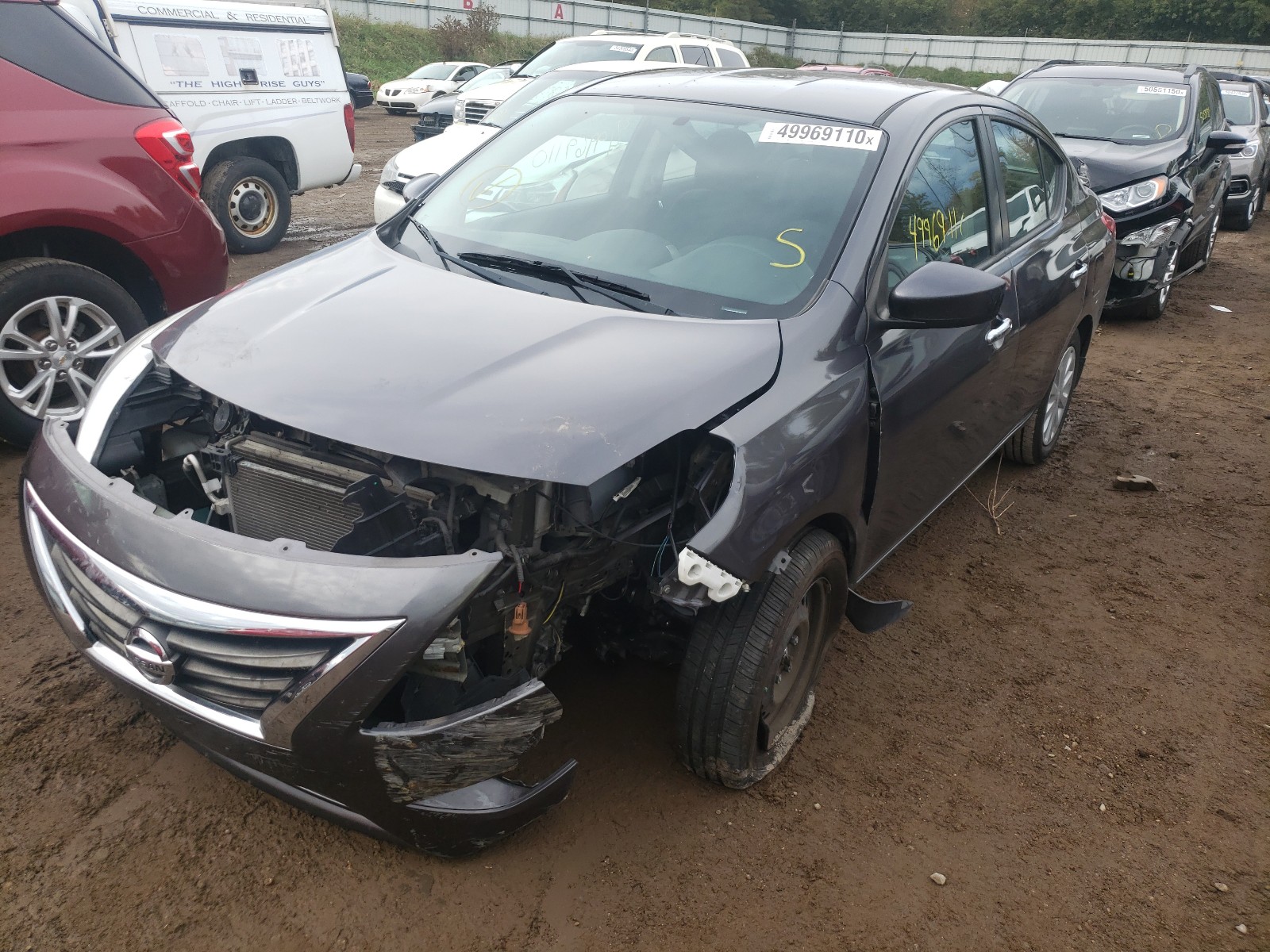 Photo 2 from auction – 2015 NISSAN VERSA S with VIN 3N1CN7AP3FL803273