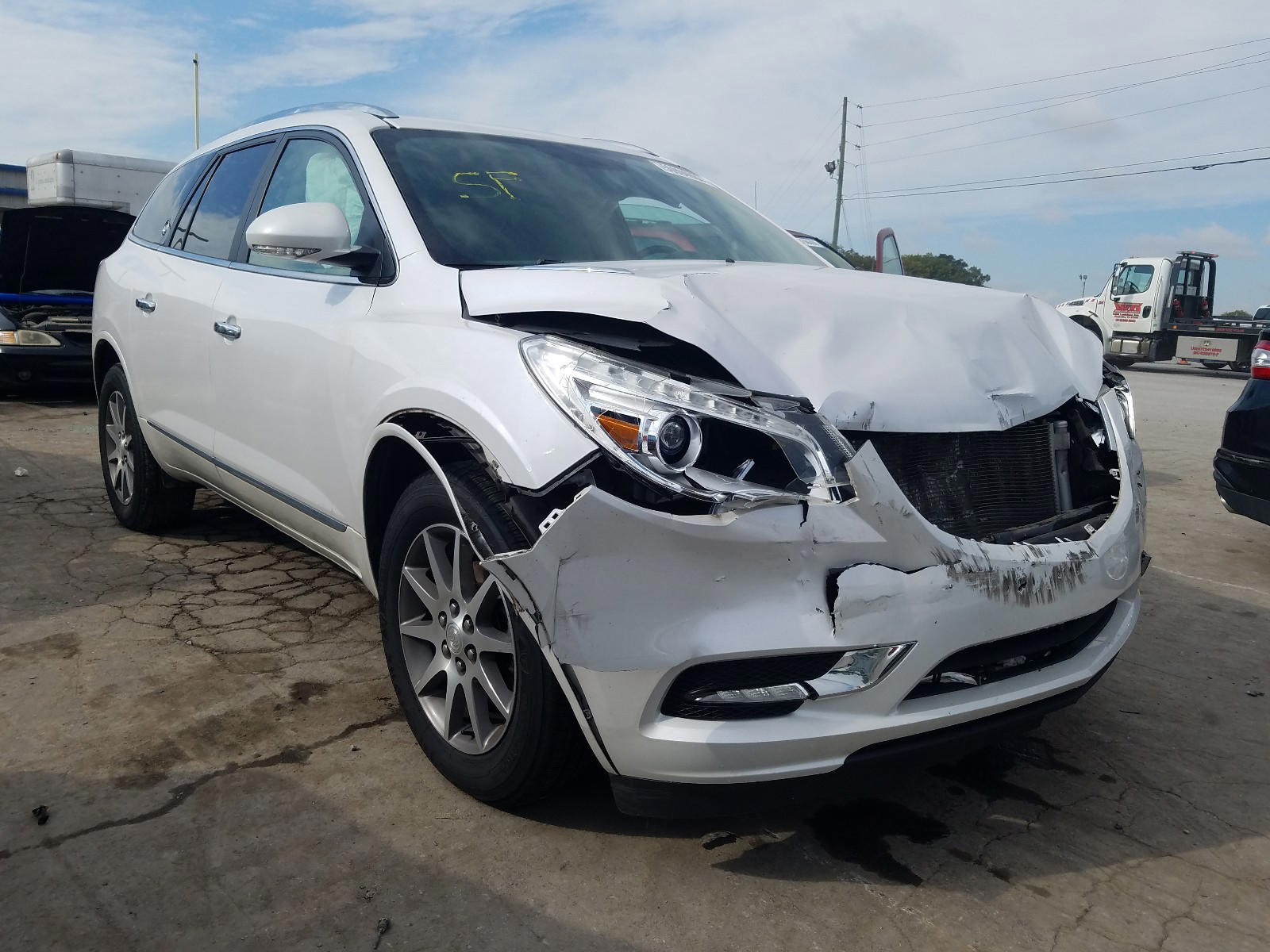BUICK ENCLAVE 2016 with VIN 5GAKRAKD1GJ342695 - Photo from auction