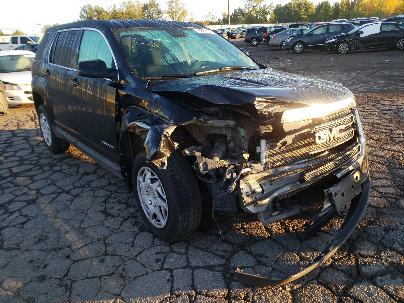 GMC TERRAIN SL 2017 with VIN 2GKALMEK8H6335060 - Photo from auction