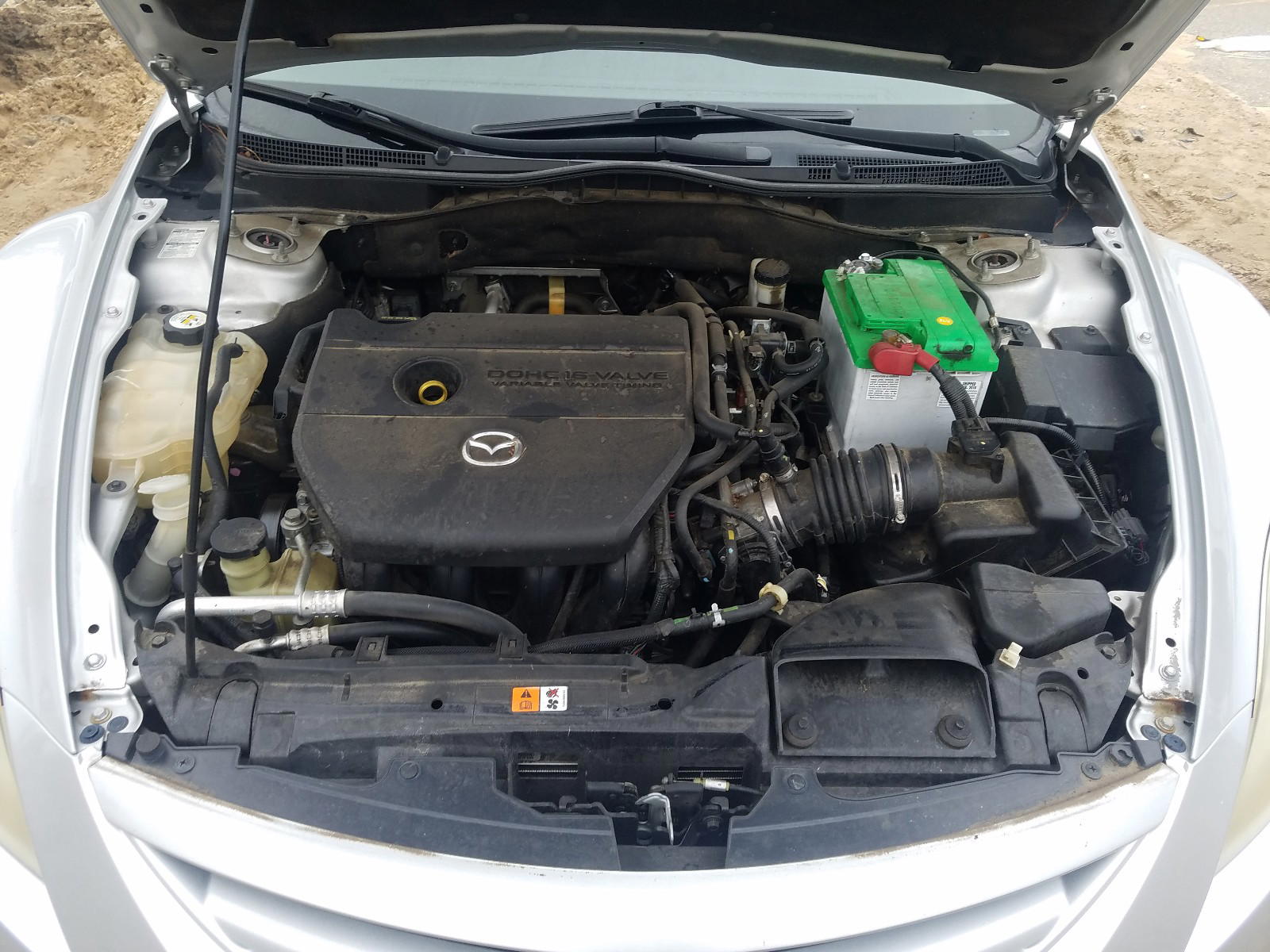 Photo 7 from auction – 2010 MAZDA 6 I with VIN 1YVHZ8CH0A5M38587