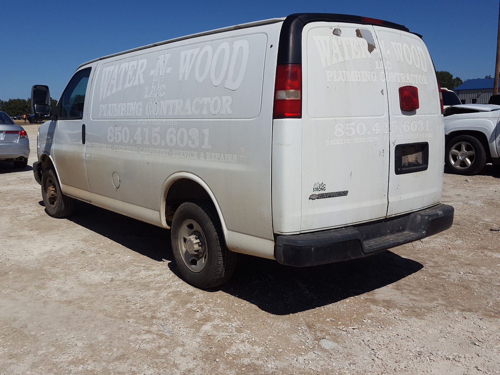 Photo 3 from auction – 2008 CHEVROLET EXPRESS G2 with VIN 1GBGG25CX81167131