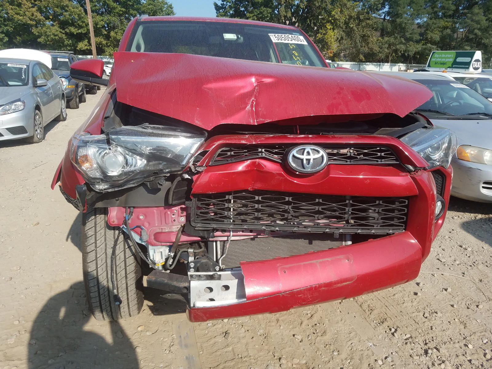 Photo 9 from auction – 2016 TOYOTA 4RUNNER SR with VIN JTEBU5JR2G5303104