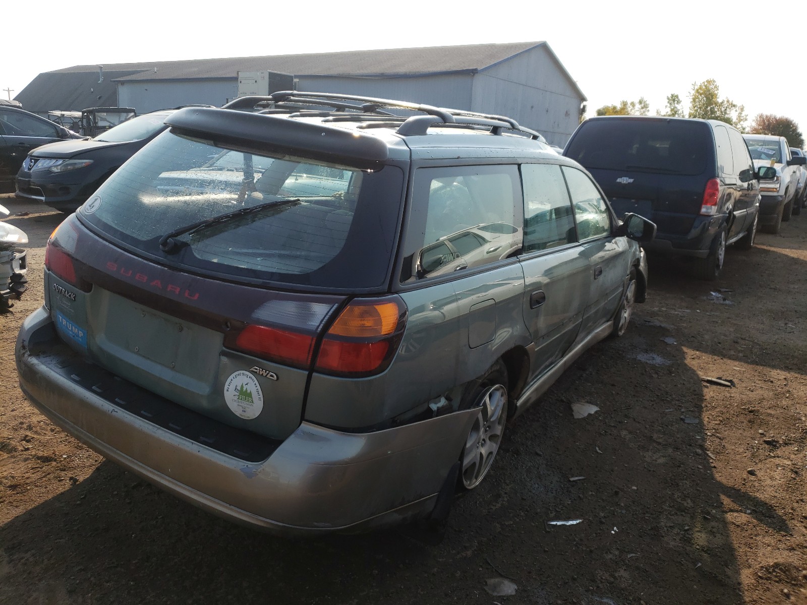 Photo 4 from auction – 2004 SUBARU LEGACY OUT with VIN 4S3BH675747636188