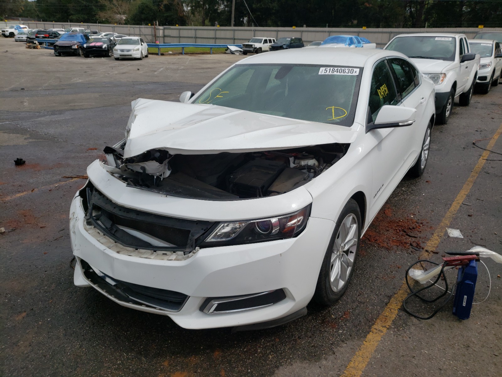 Photo 2 from auction – 2016 CHEVROLET IMPALA LT with VIN 2G1115S35G9151544