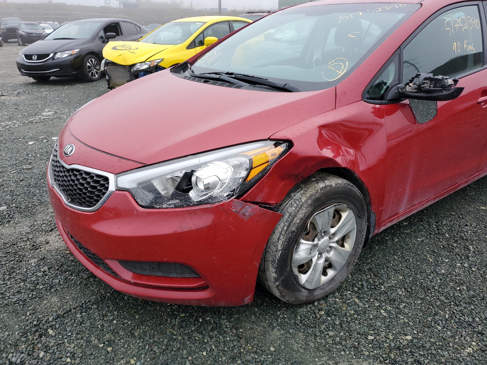 Photo 9 from auction – 2014 KIA FORTE LX with VIN KNAFK4A65E5244426
