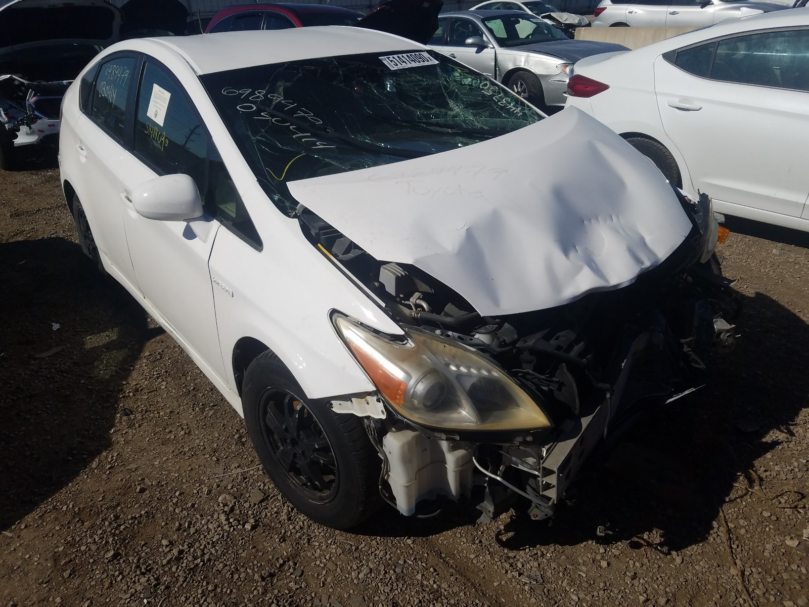 Zdjęcie 1 z aukcji – 2012 TOYOTA PRIUS z VIN JTDKN3DU9C5443750