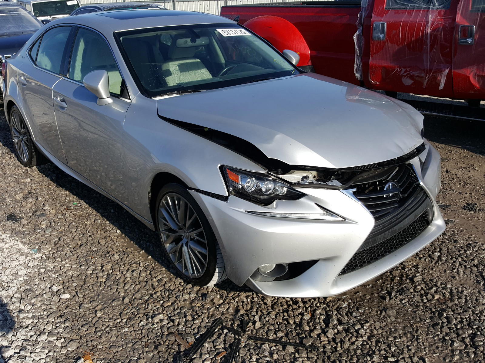 LEXUS IS 250 2014 with VIN JTHBF1D26E5022909 - Photo from auction