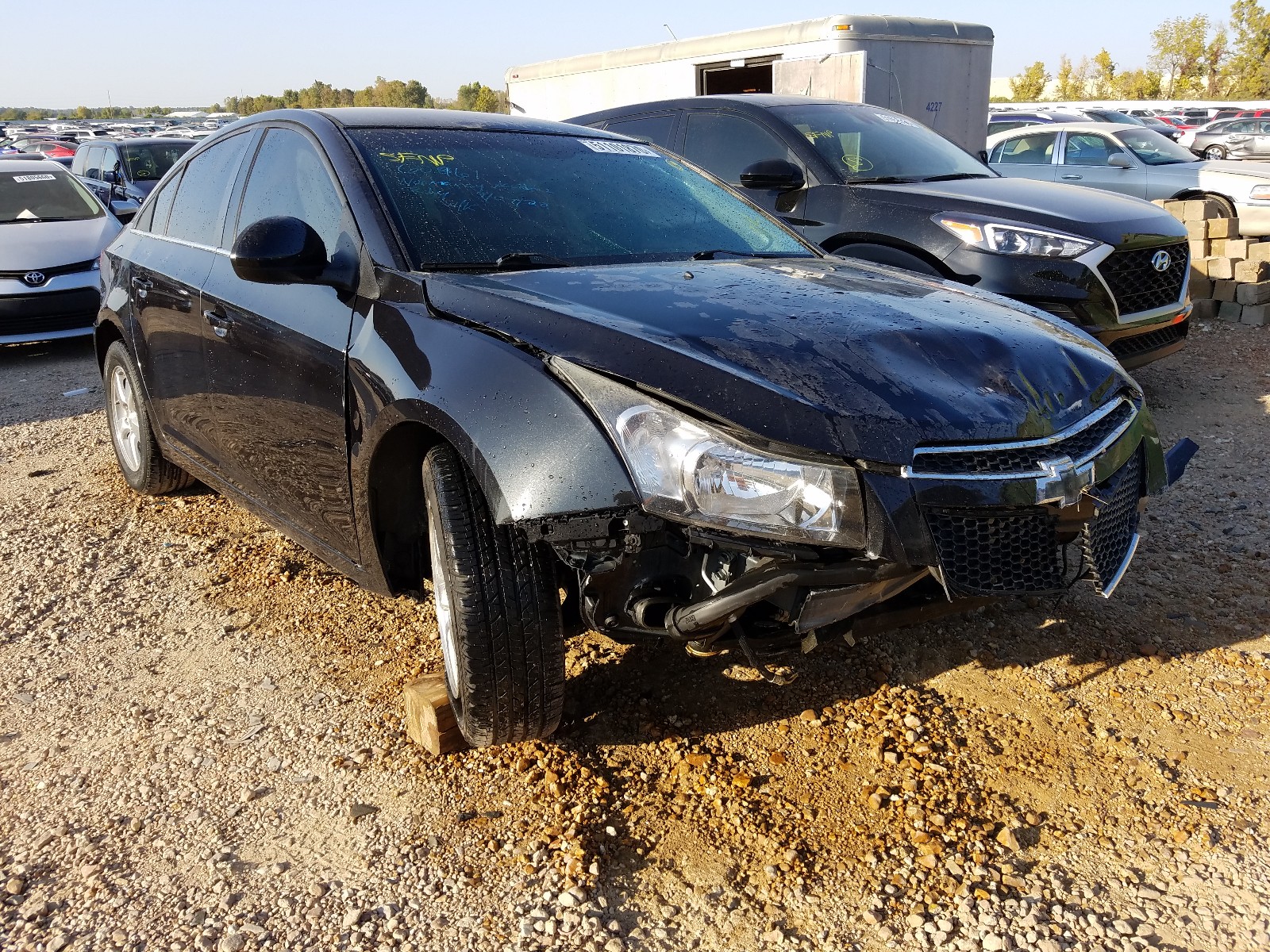 CHEVROLET CRUZE LT 2014 with VIN 1G1PC5SB4E7287870 - Photo from auction