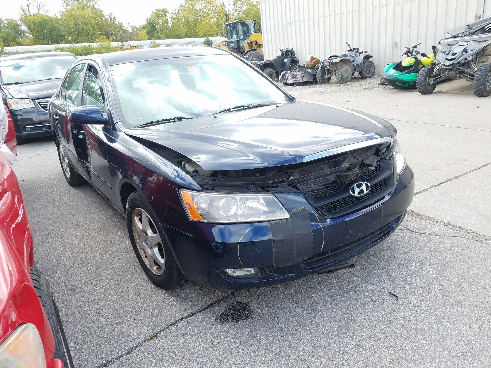 HYUNDAI SONATA GLS 2006 with VIN 5NPEU46F86H085789 - Photo from auction