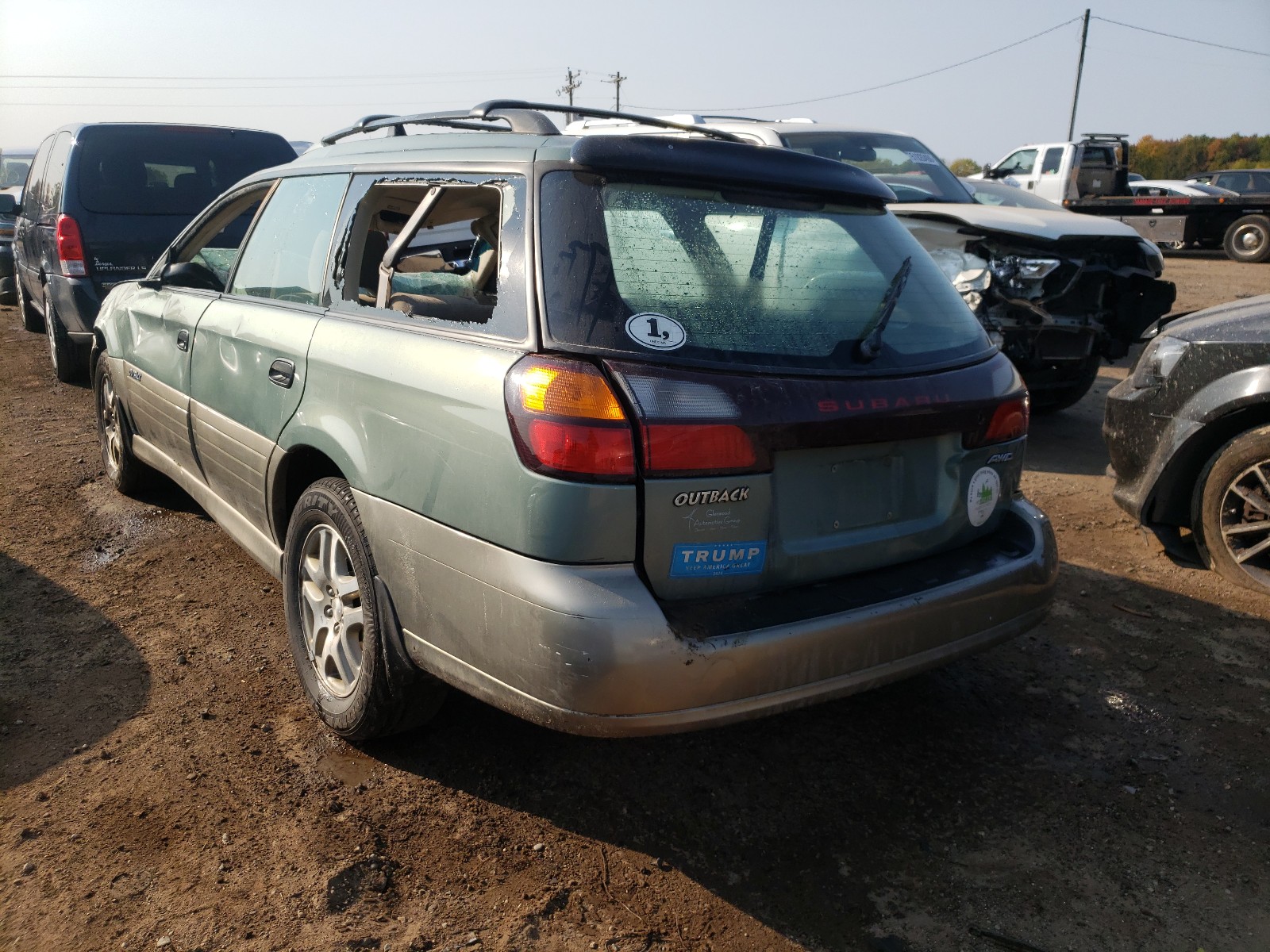 Photo 3 from auction – 2004 SUBARU LEGACY OUT with VIN 4S3BH675747636188