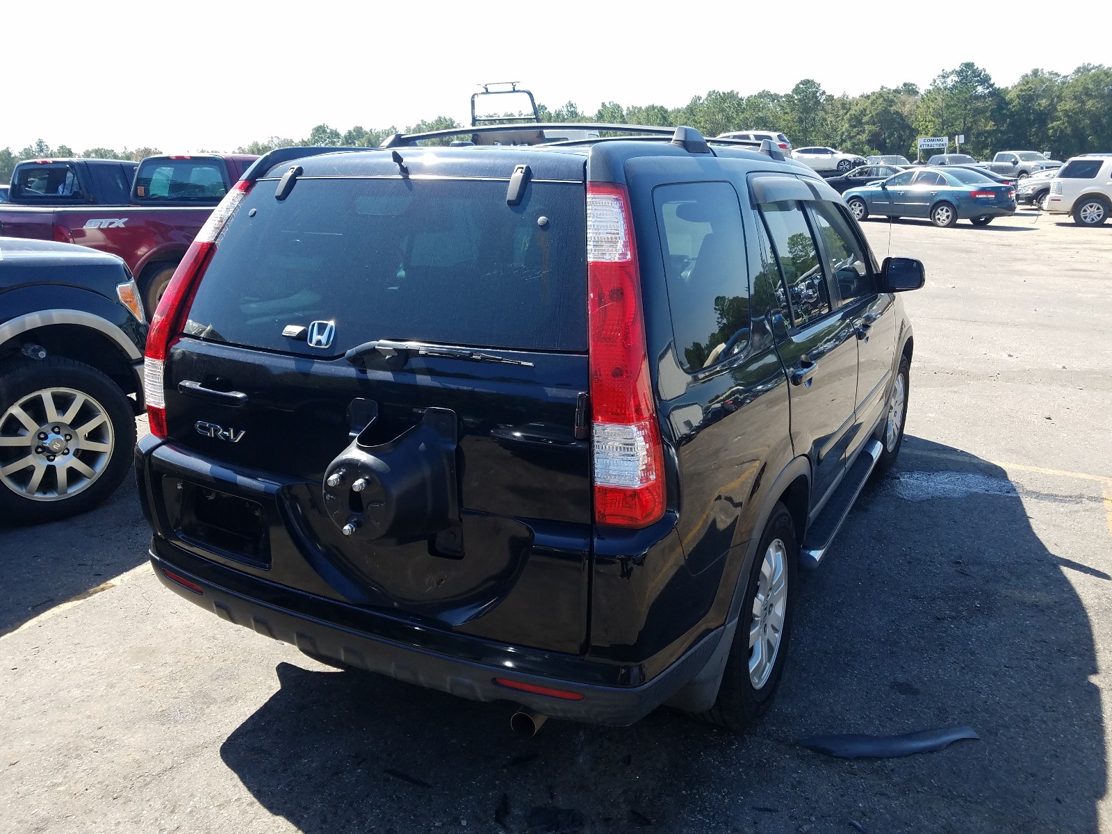 Photo 4 from auction – 2006 HONDA CR-V SE with VIN SHSRD78906U405267