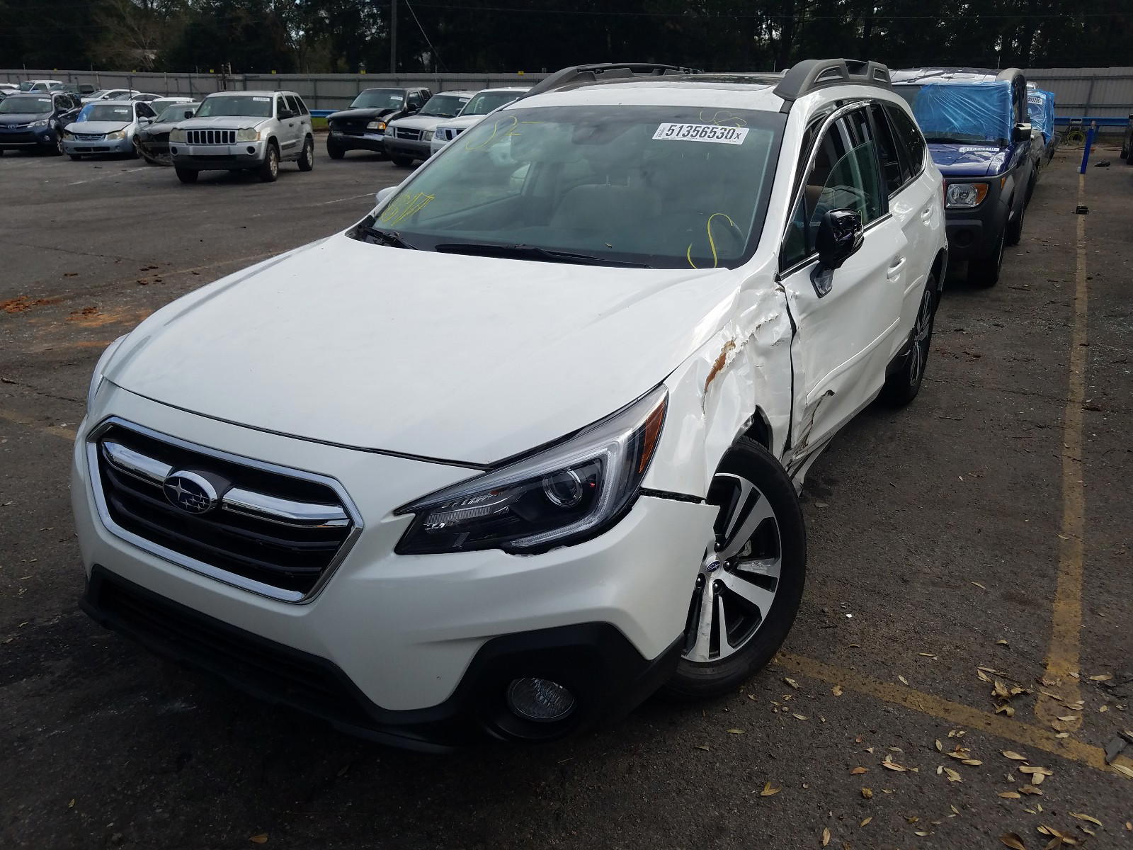 Photo 2 from auction – 2019 SUBARU OUTBACK 3. with VIN 4S4BSENC4K3333785