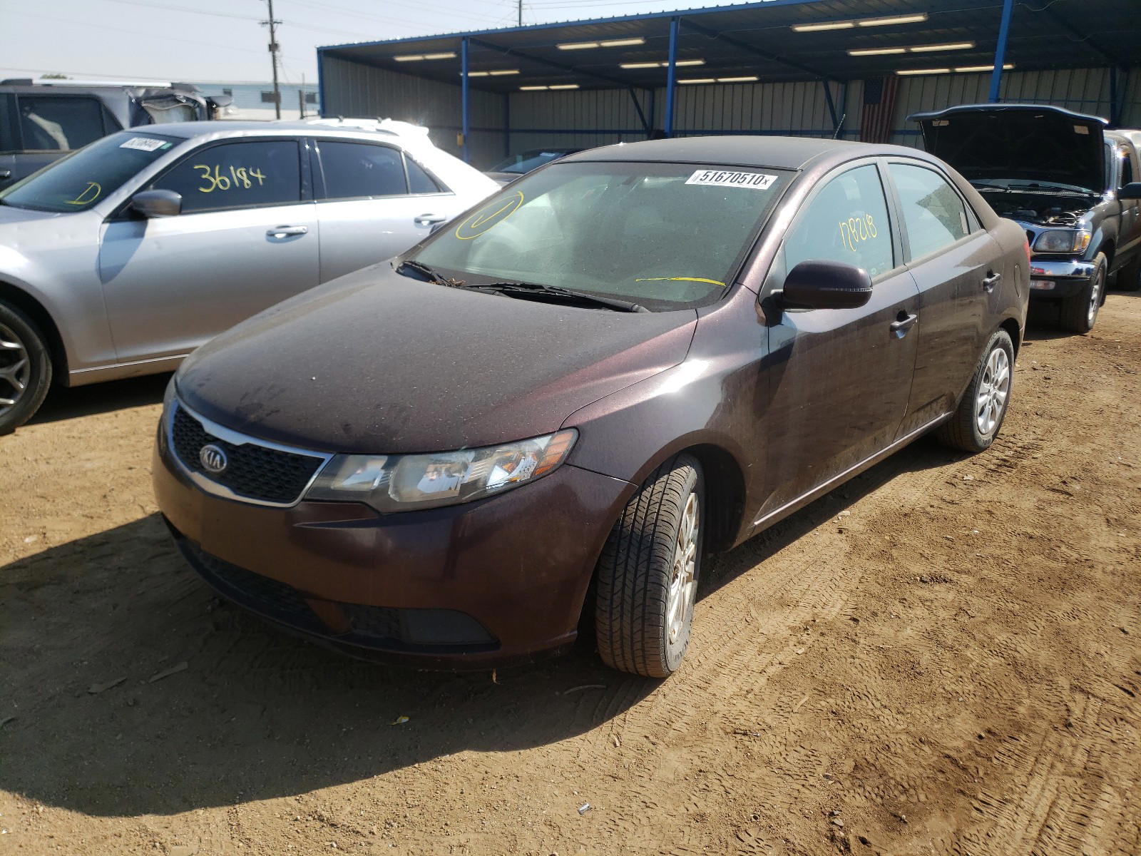 Photo 2 from auction – 2011 KIA FORTE EX with VIN KNAFU4A22B5372996