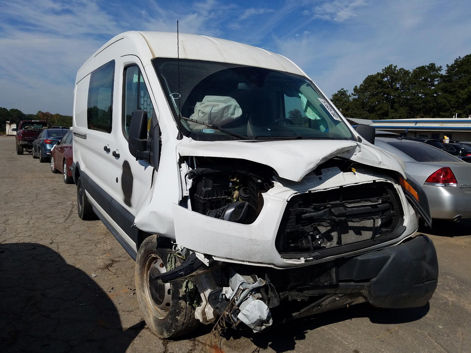 FORD TRANSIT T- 2017 with VIN 1FTYR2CMXHKB18351 - Photo from auction