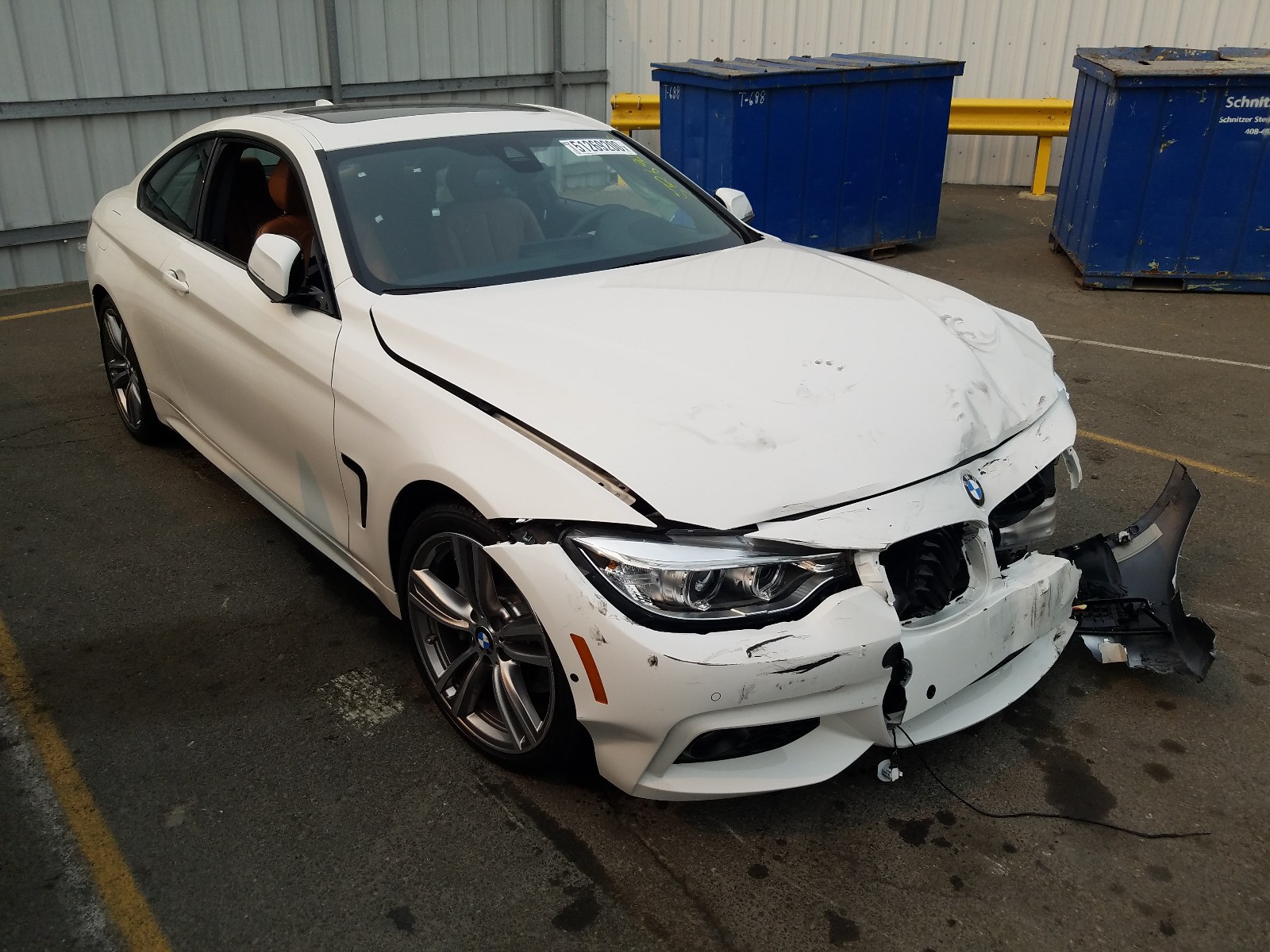 Photo 1 from auction – 2017 BMW 440I with VIN WBA4P1C37HK522856