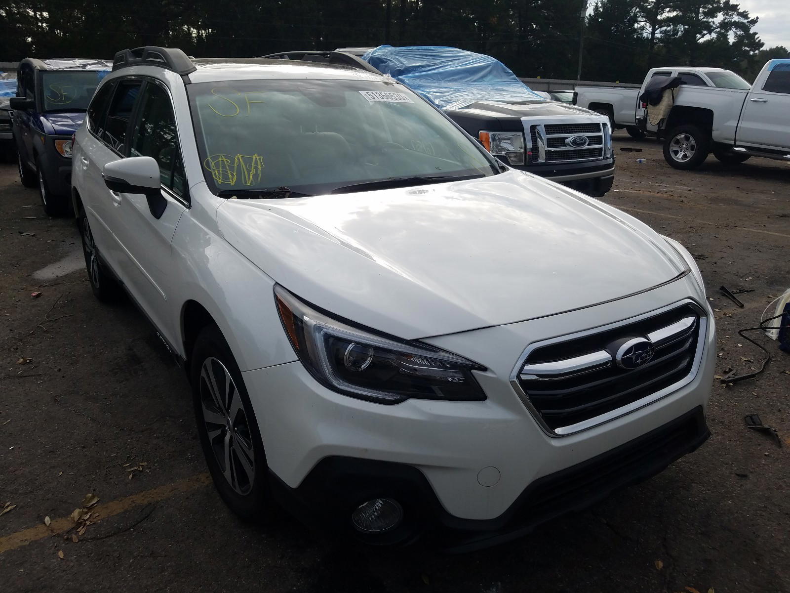 SUBARU OUTBACK 3. 2019 with VIN 4S4BSENC4K3333785 - Photo from auction