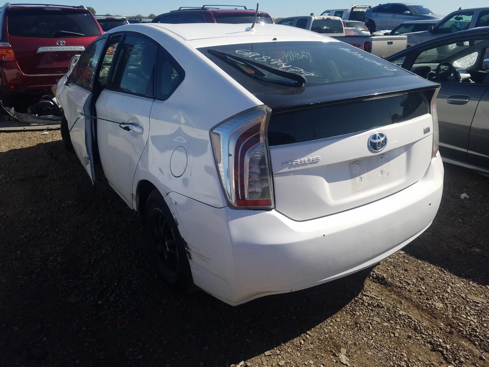 Photo 3 from auction – 2012 TOYOTA PRIUS with VIN JTDKN3DU9C5443750