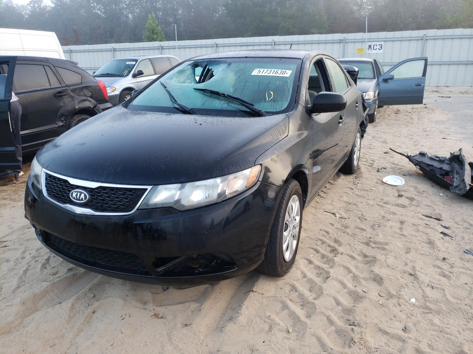 Photo 2 from auction – 2011 KIA FORTE LX with VIN KNAFT4A28B5443217