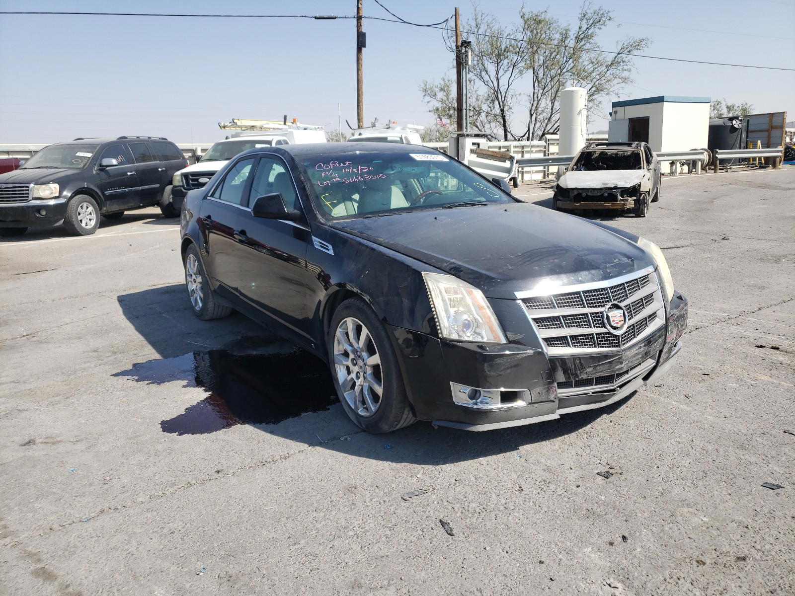 CADILLAC CTS 2008 with VIN 1G6DF577480183692 - Photo from auction