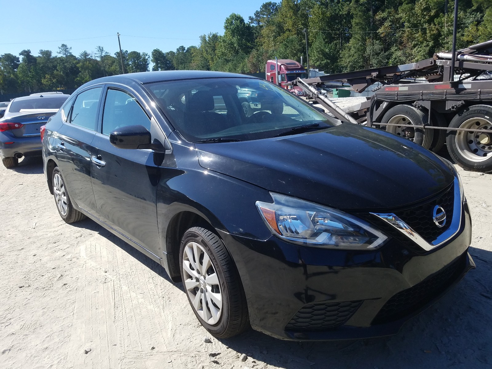 Photo 1 from auction – 2017 NISSAN SENTRA S with VIN 3N1AB7AP8HY403361