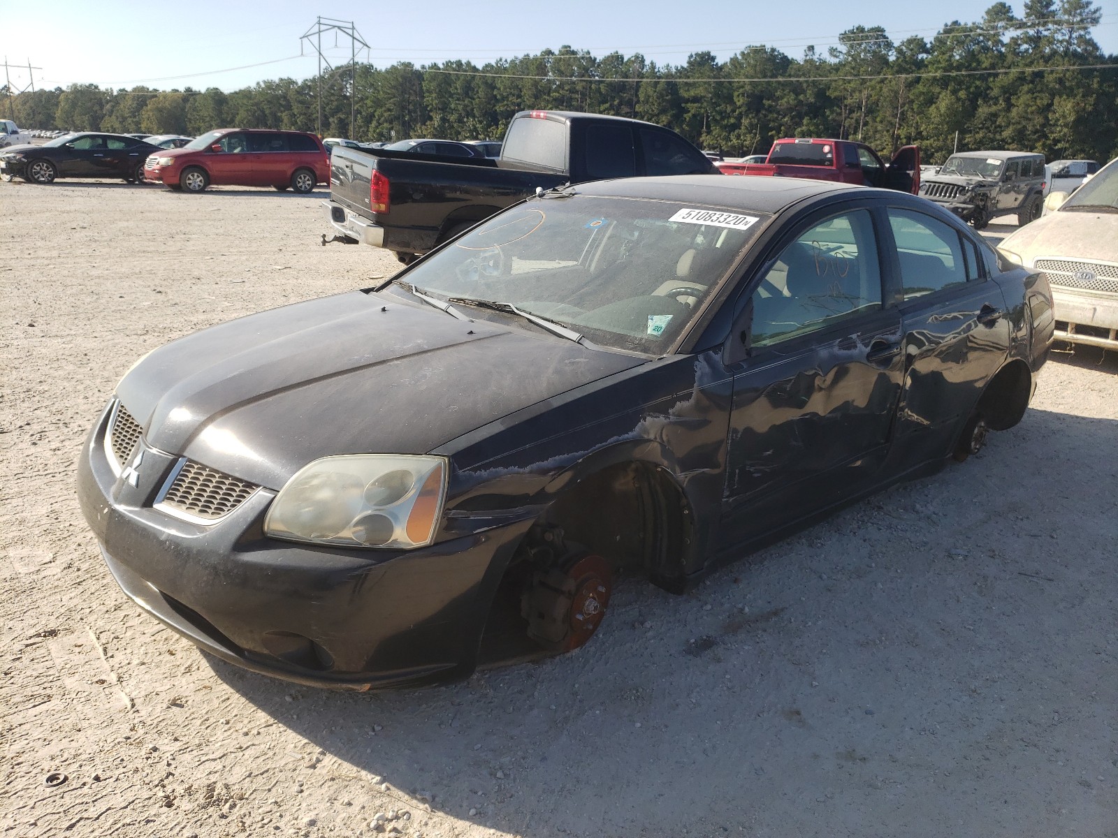 Photo 2 from auction – 2005 MITSUBISHI GALANT ES with VIN 4A3AB46F75E050872