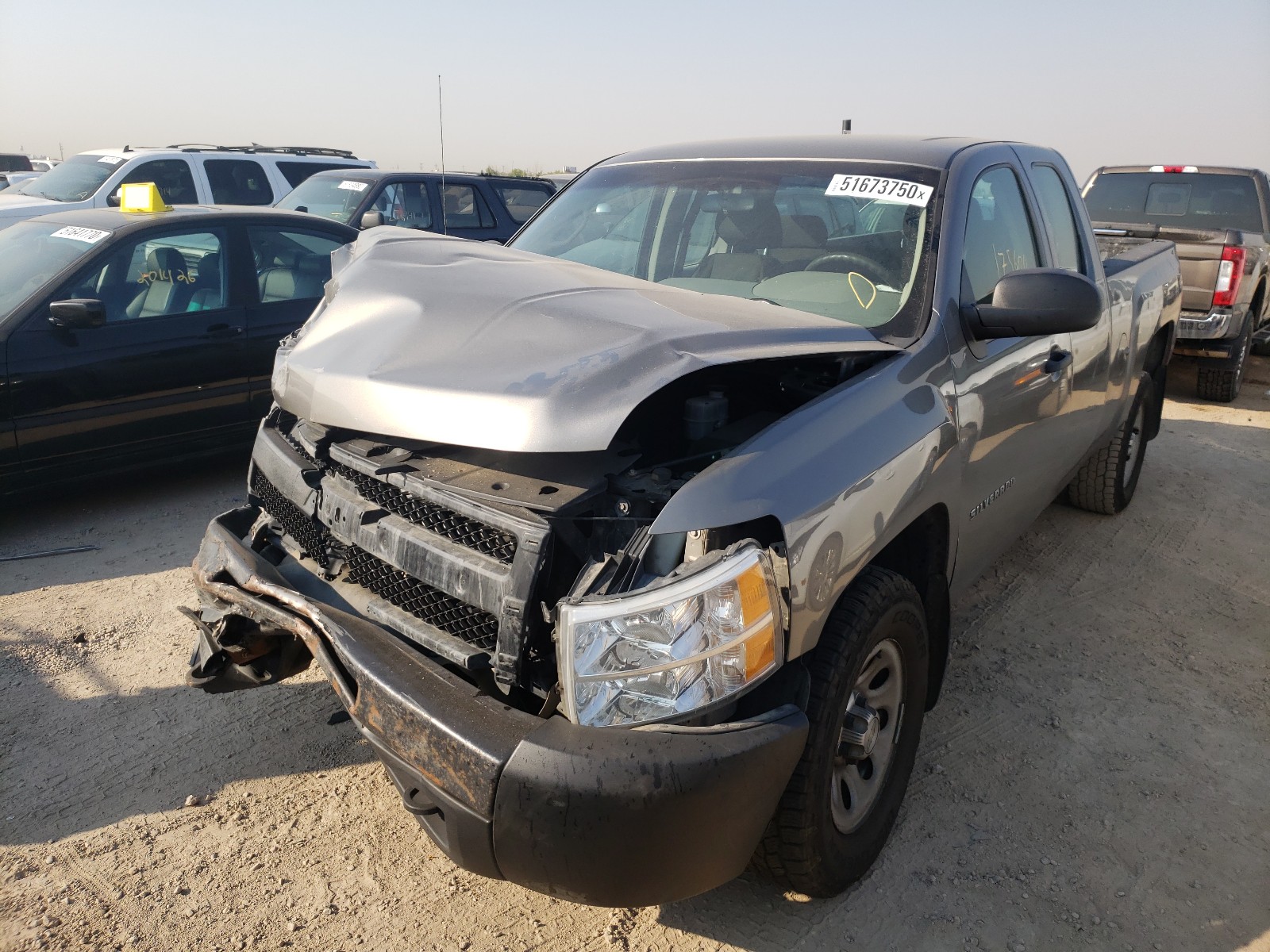 Photo 2 from auction – 2013 CHEVROLET SILVERADO with VIN 1GCRKPE72DZ344303