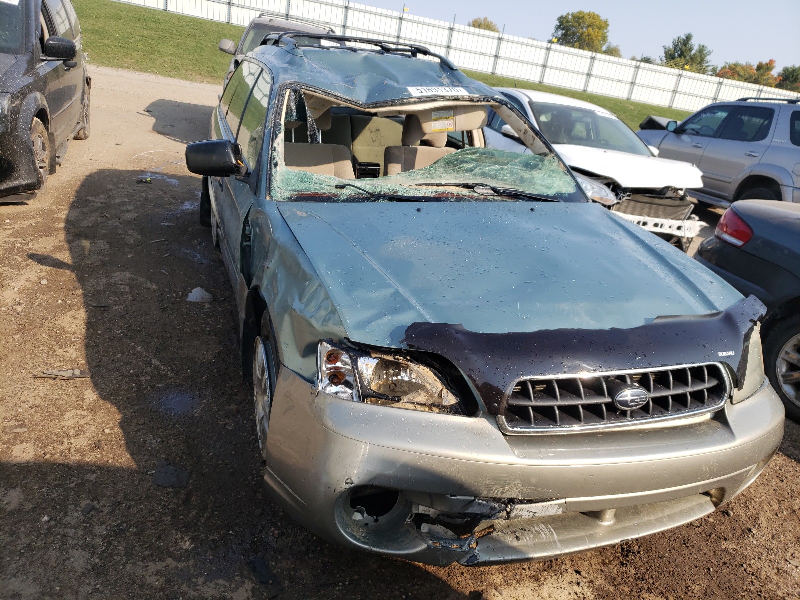 Photo 9 from auction – 2004 SUBARU LEGACY OUT with VIN 4S3BH675747636188