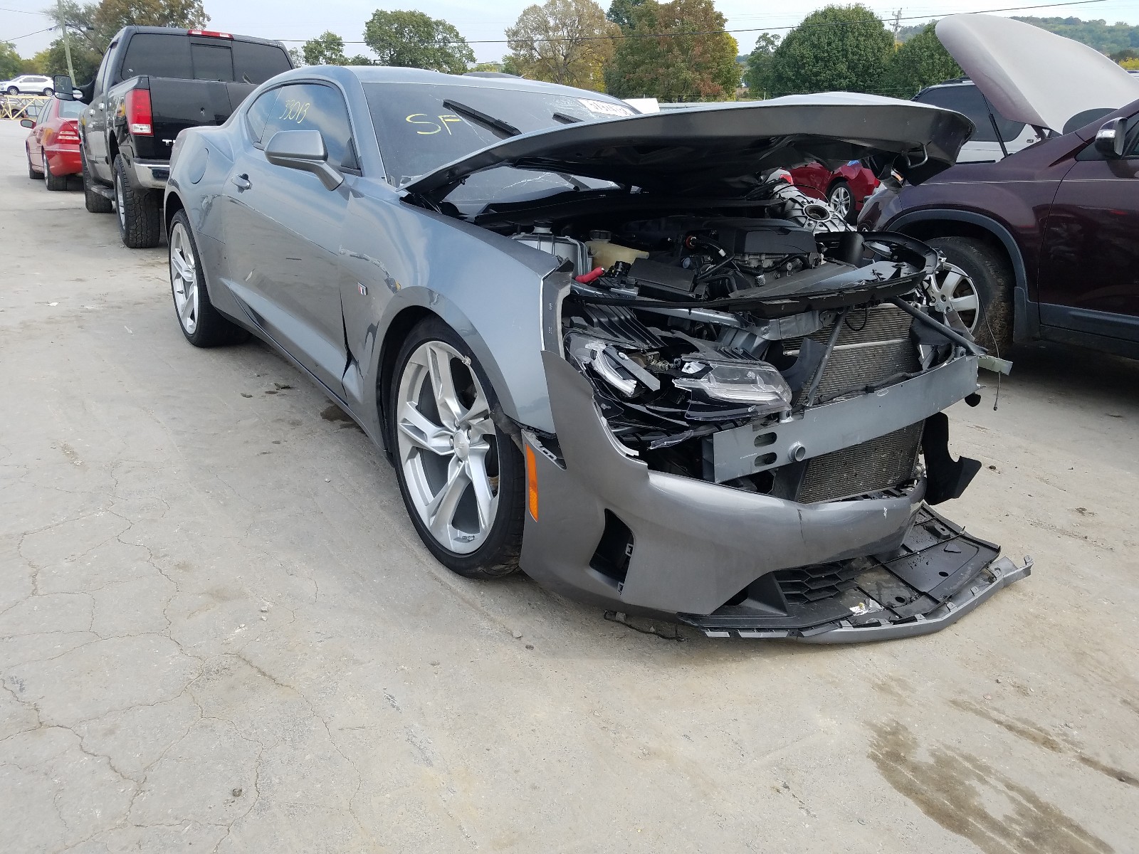 Photo 1 from auction – 2019 CHEVROLET CAMARO LS with VIN 1G1FB1RX6K0123226